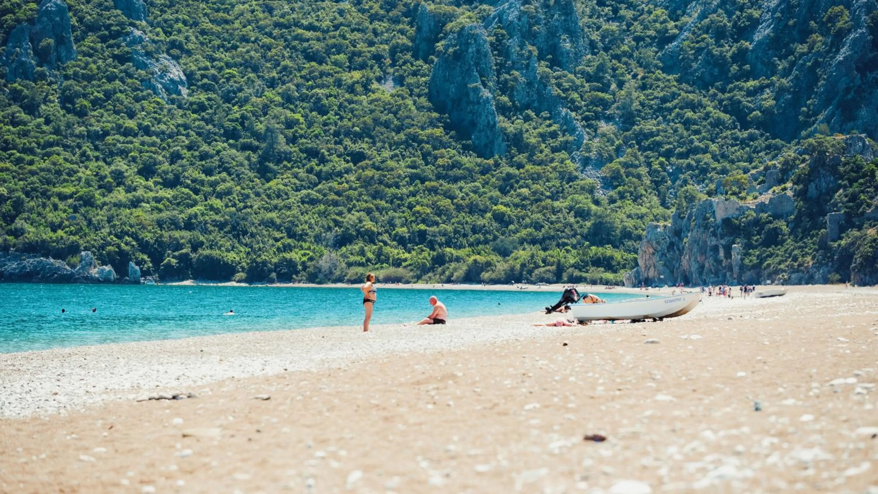 Beach in Villa Lukka