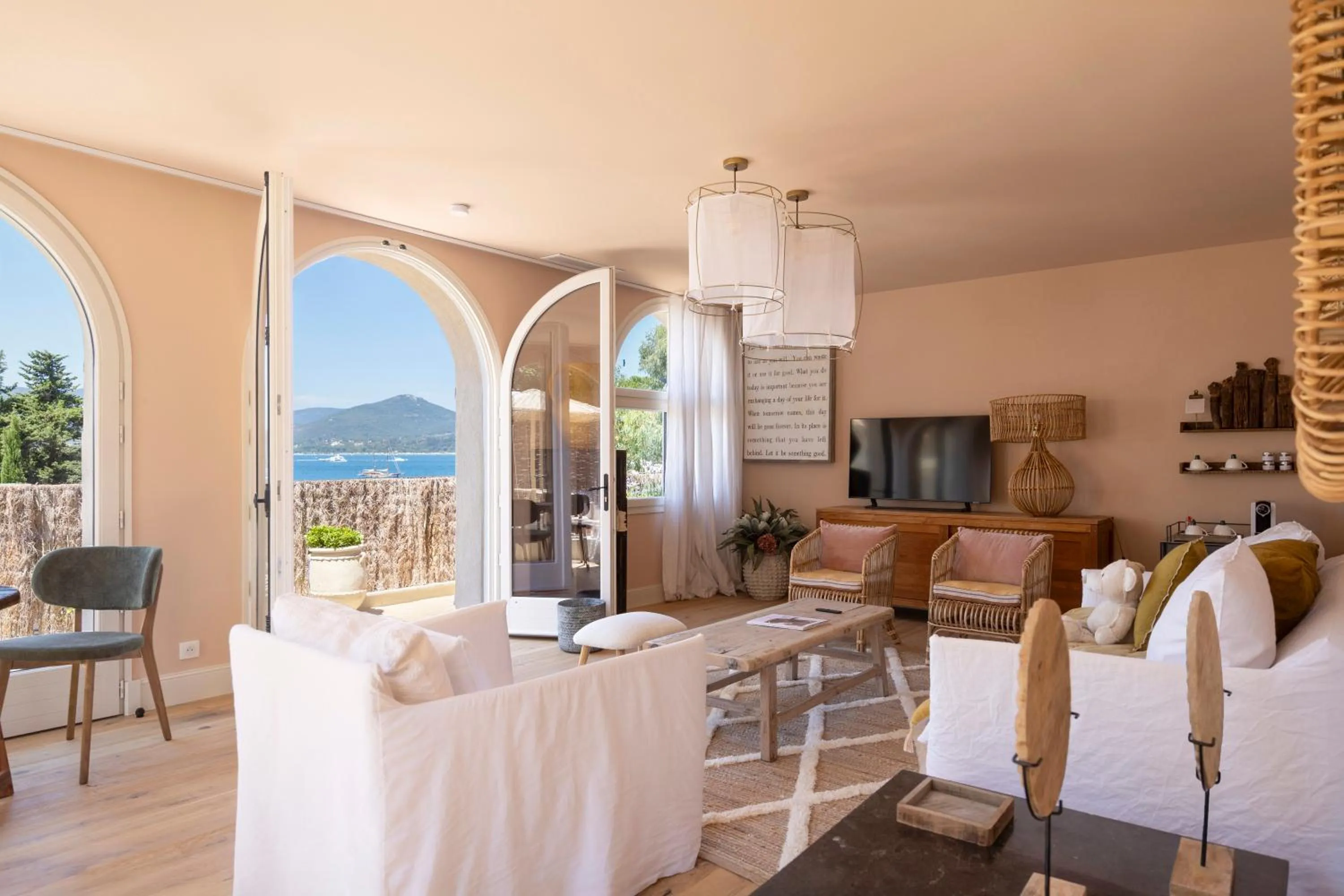 Natural landscape in La Bastide d'Antoine