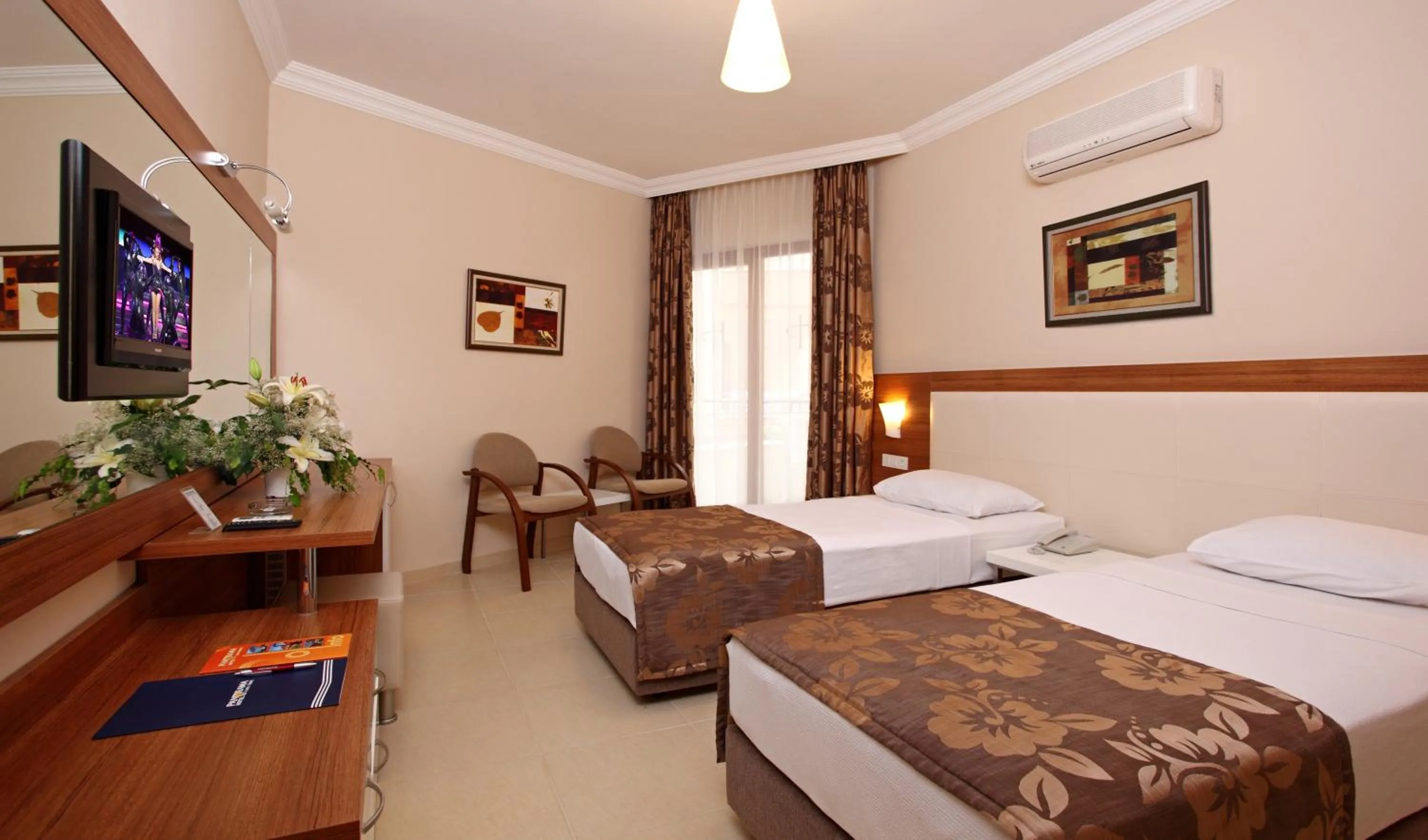 Shower, Bed in Panorama Hotel - All Inclusive