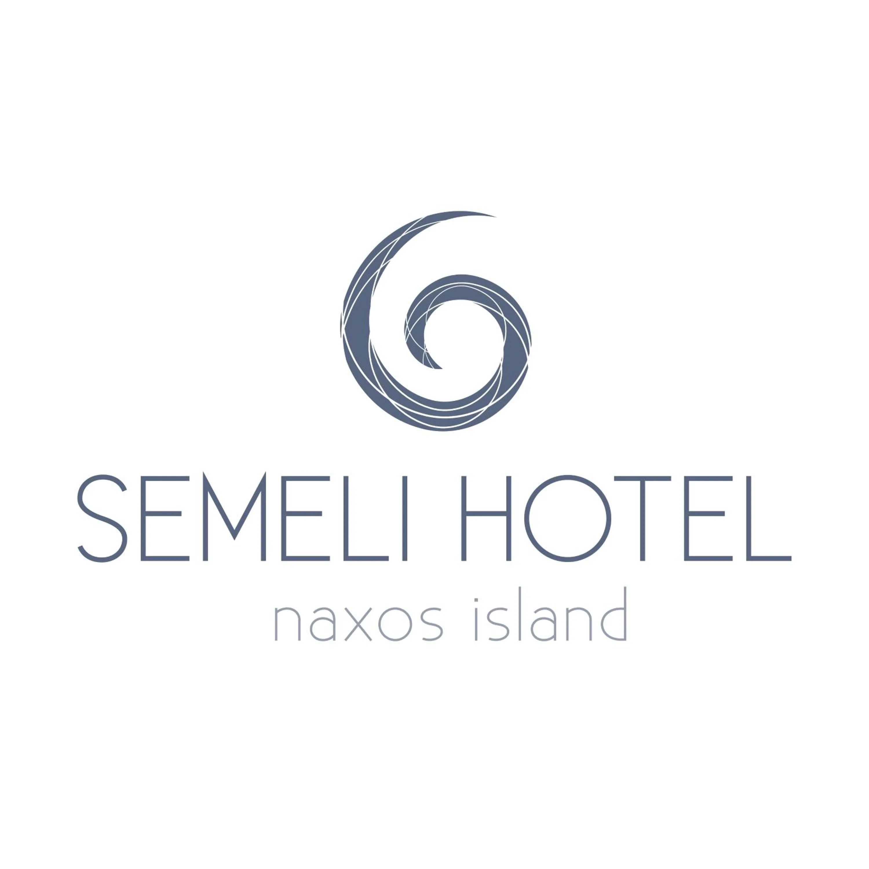 Property logo or sign in Hotel Semeli