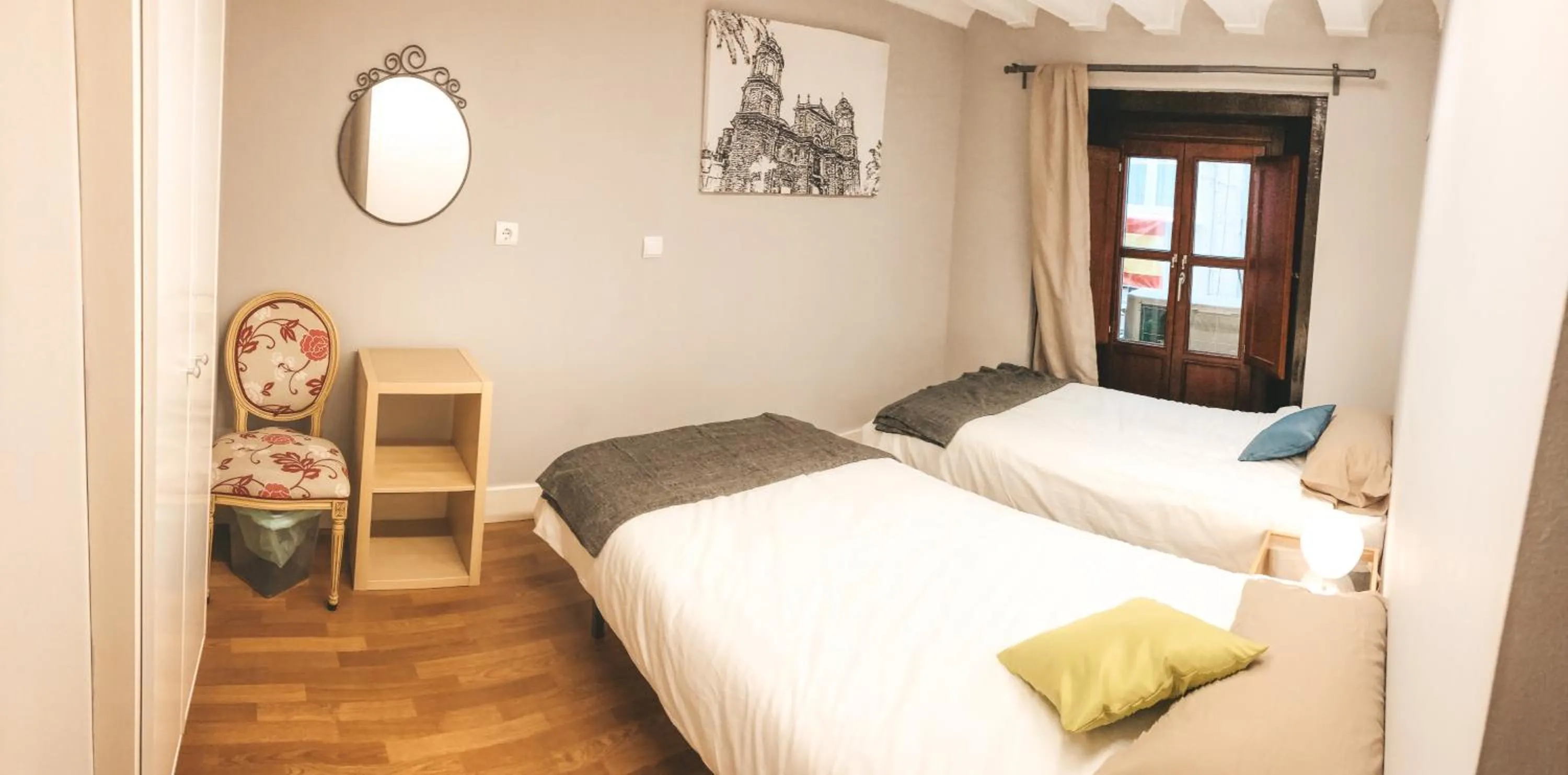 Bed in Apodaca Rooms