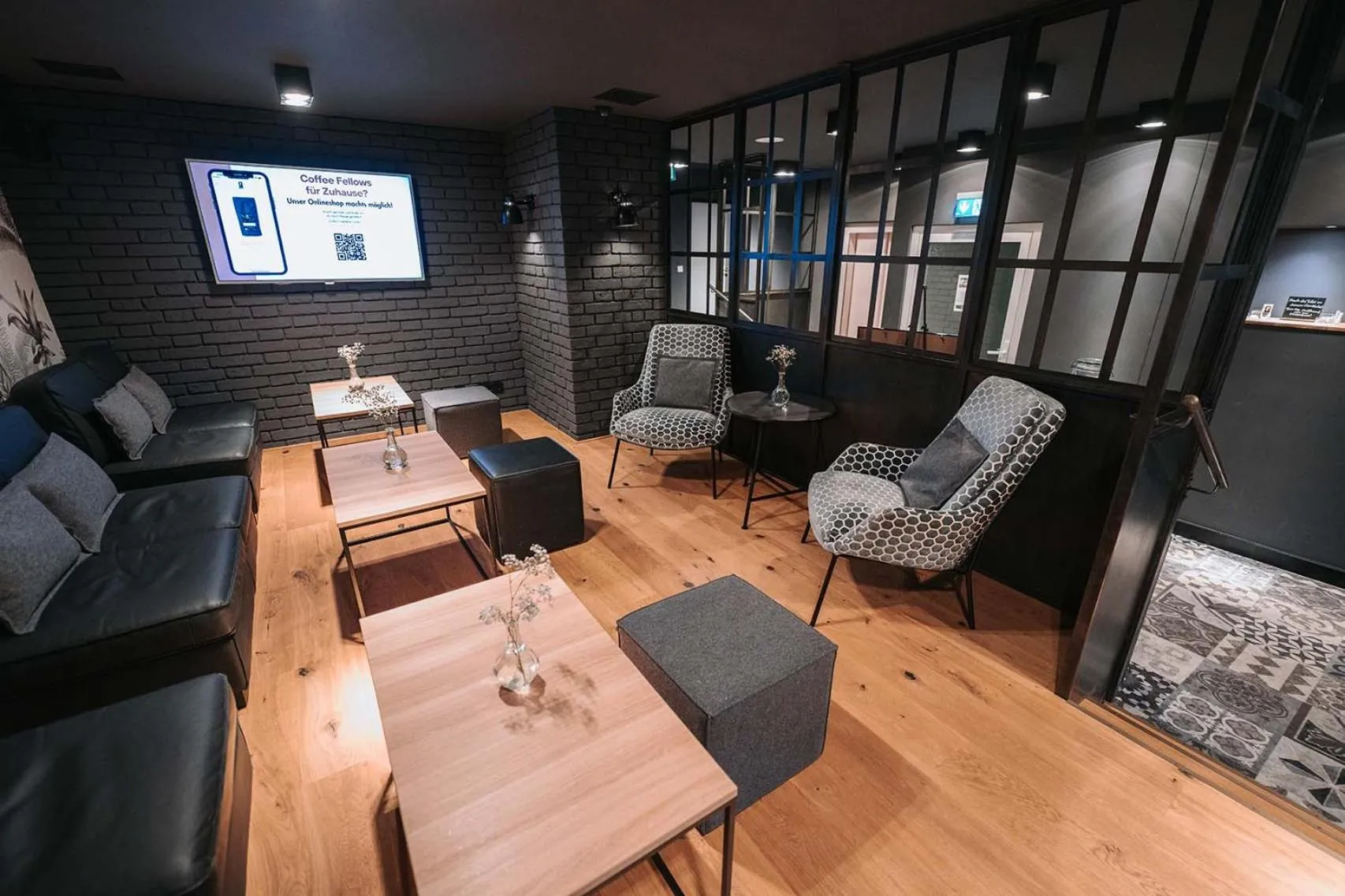 Lobby or reception in das seidl - Hotel & Tagung - München West