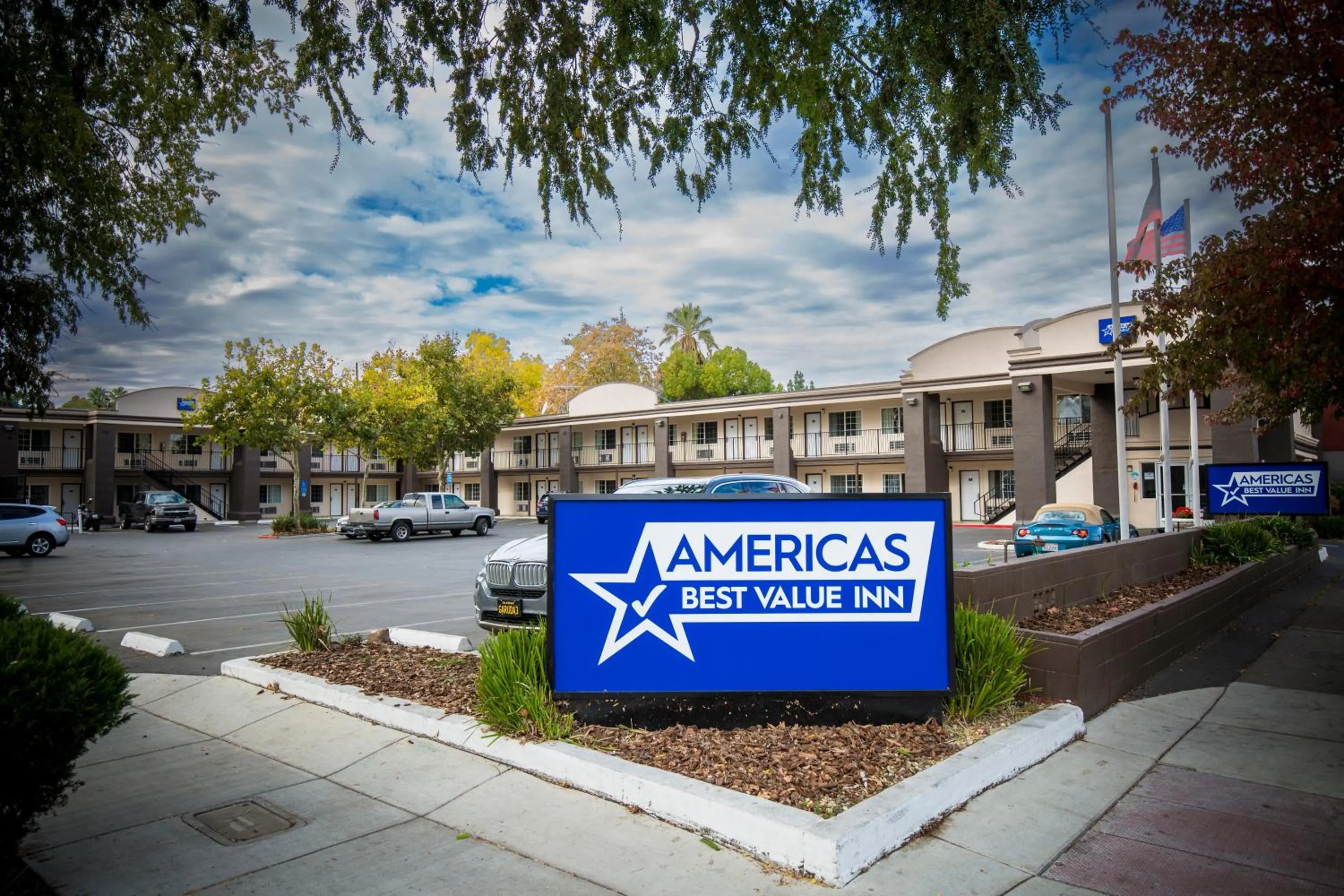 Property building in Americas Best Value Inn - Chico