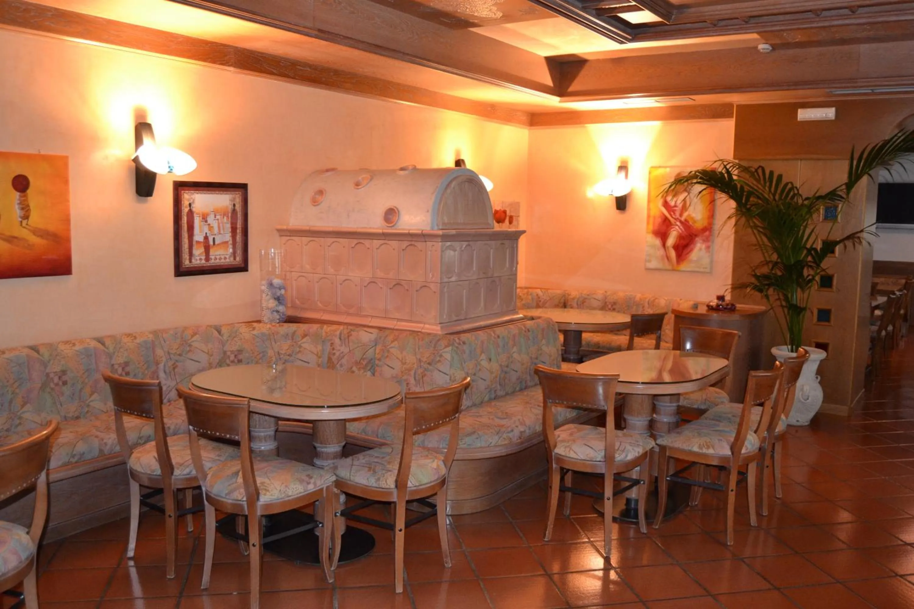 Living room in Hotel Vittoria