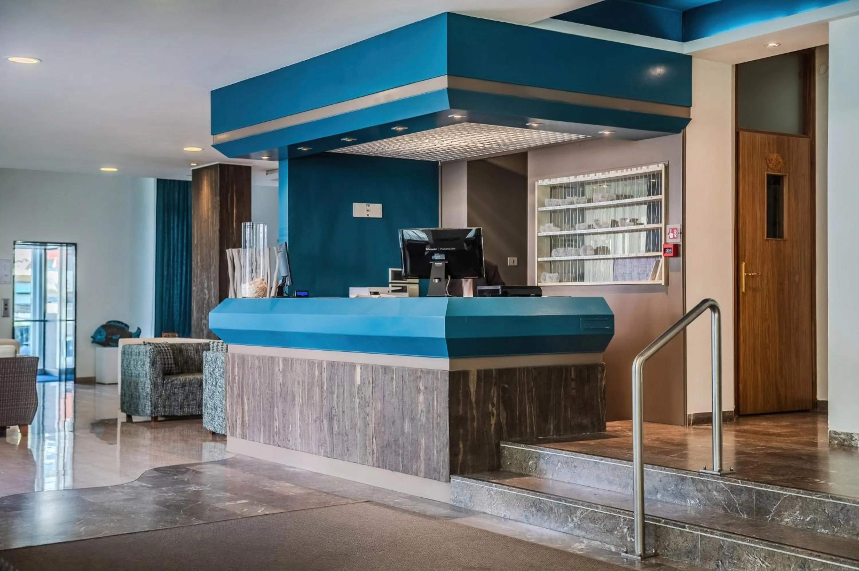 Lobby or reception in Hotel Orizzonte