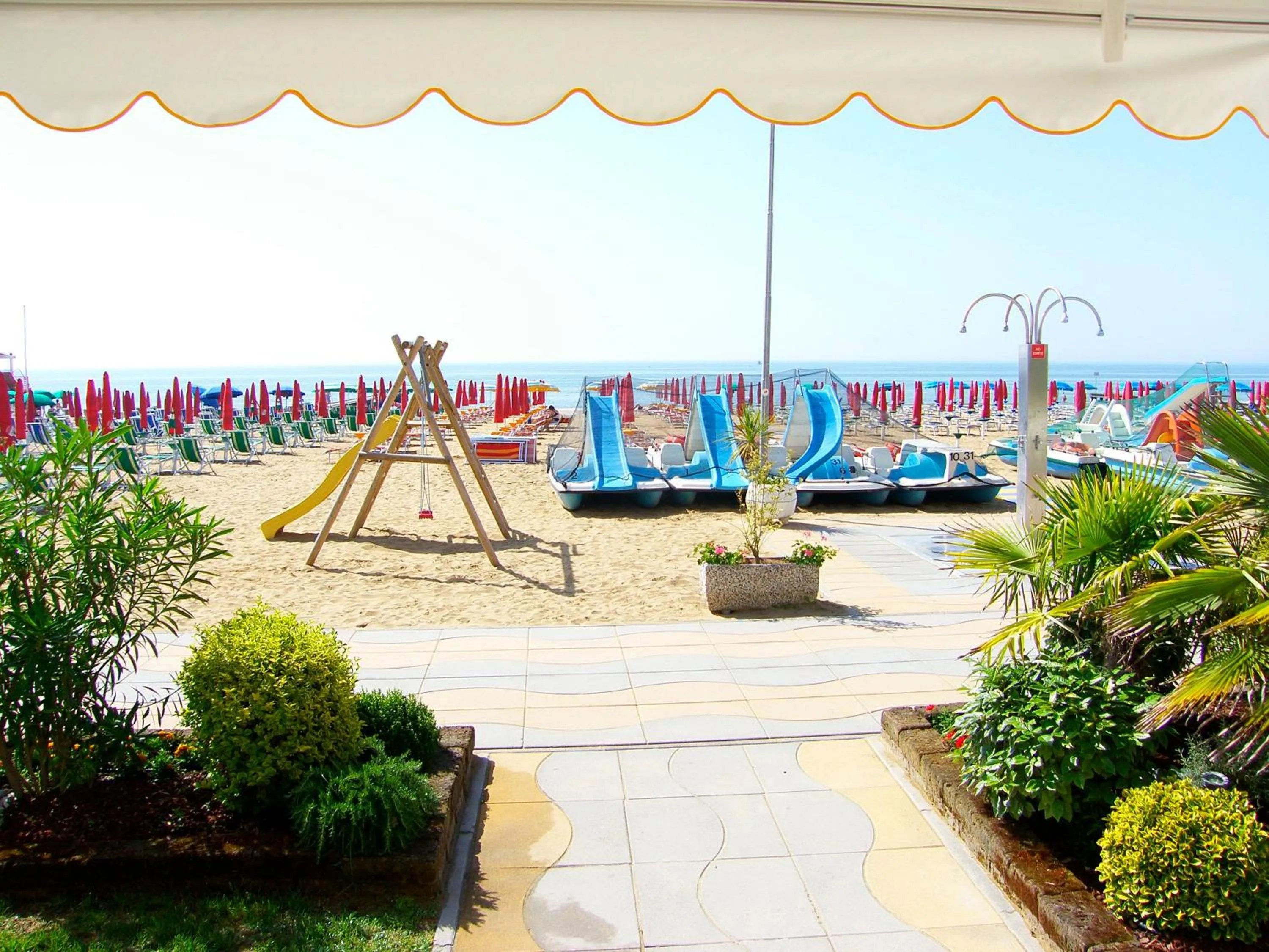 Children play ground in Hotel Orizzonte