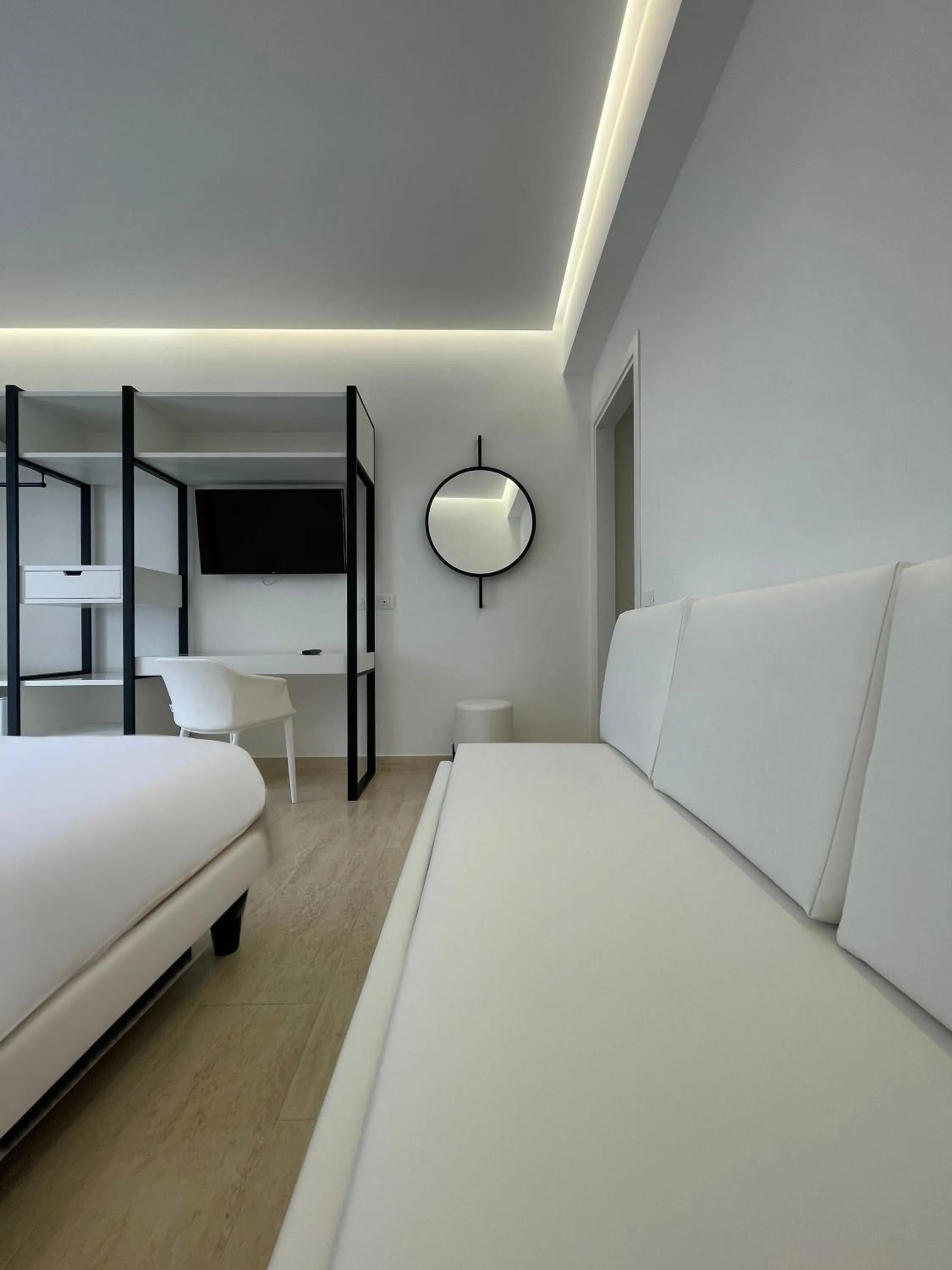 Bed in Hotel Egitarso Sul Mare