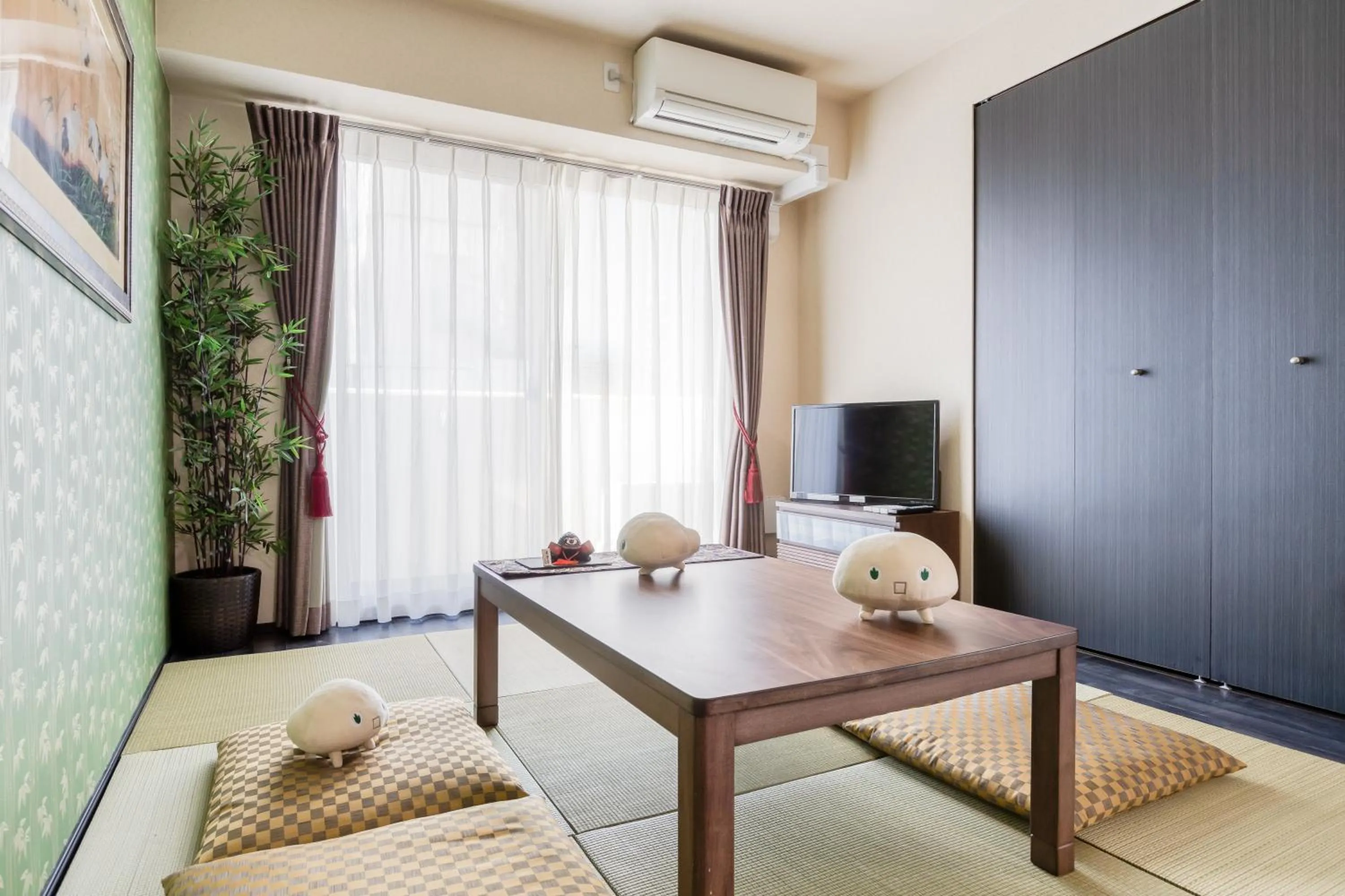 Living room in Forestay Shinsaibashi