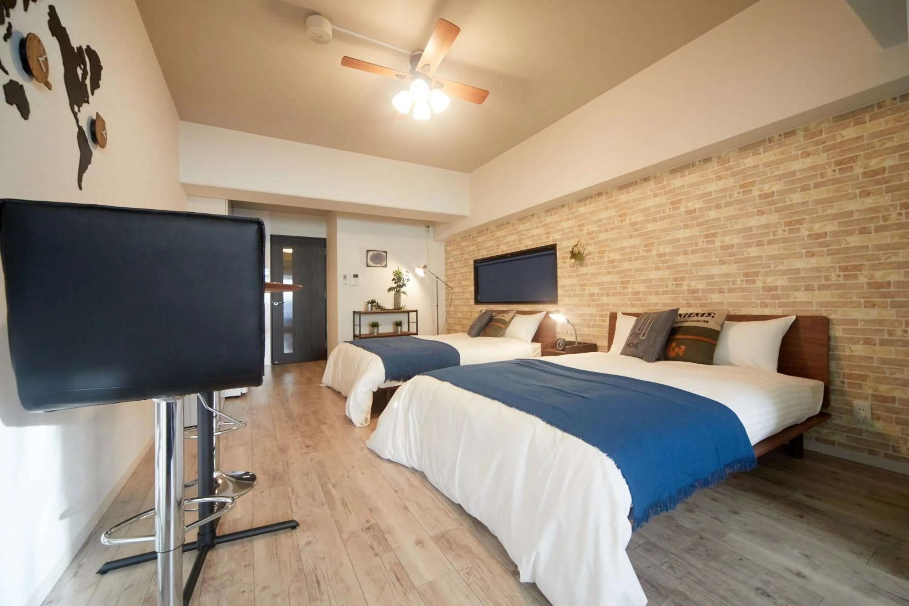 Bed in Forestay Shinsaibashi