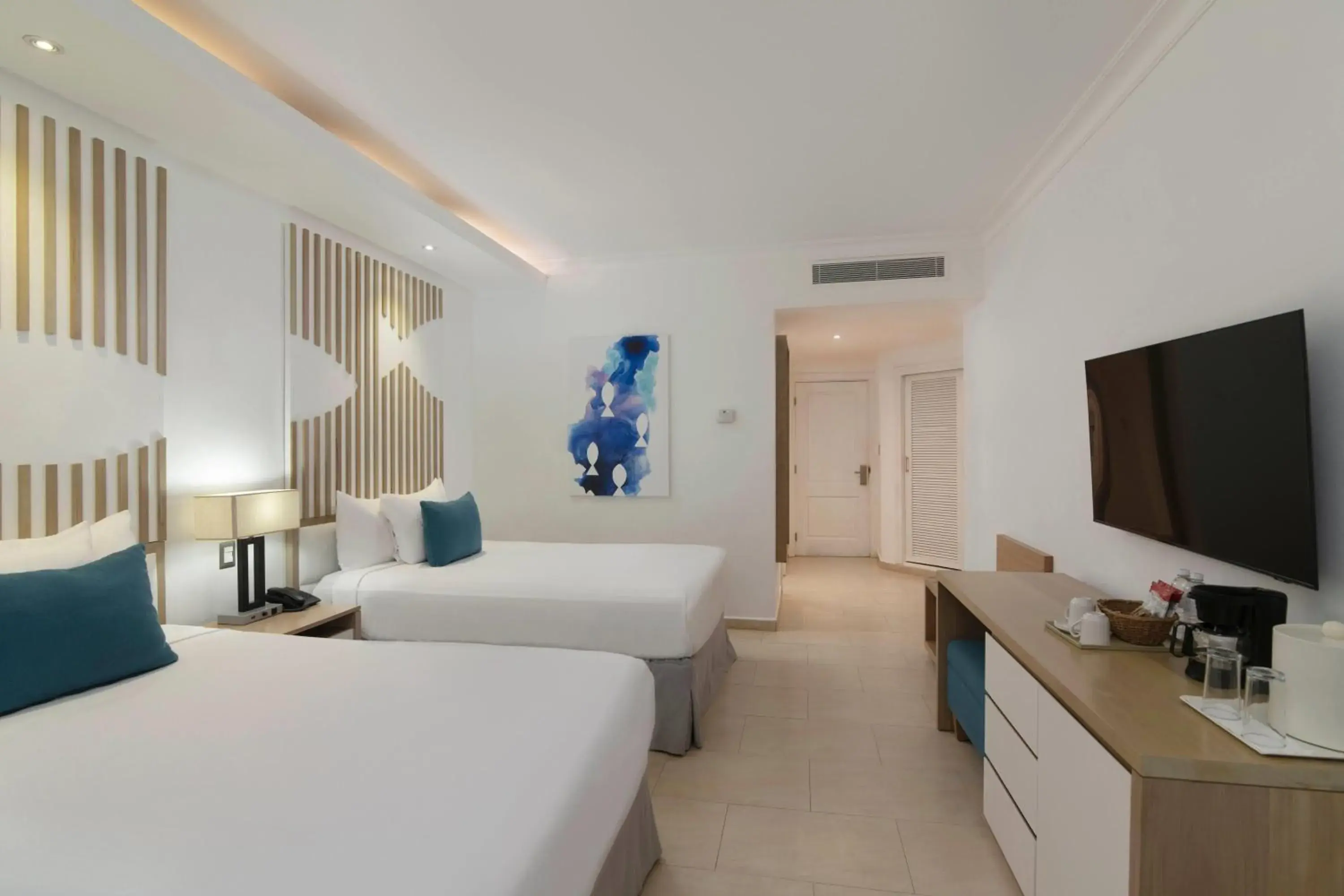 Club Room with Two Double Beds and Ocean View - single occupancy in Wyndham Alltra Samana All Inclusive Resort Club Room with Two Double Beds and Ocean View - single occupancy in Wyndham Alltra Samana All Inclusive Resort