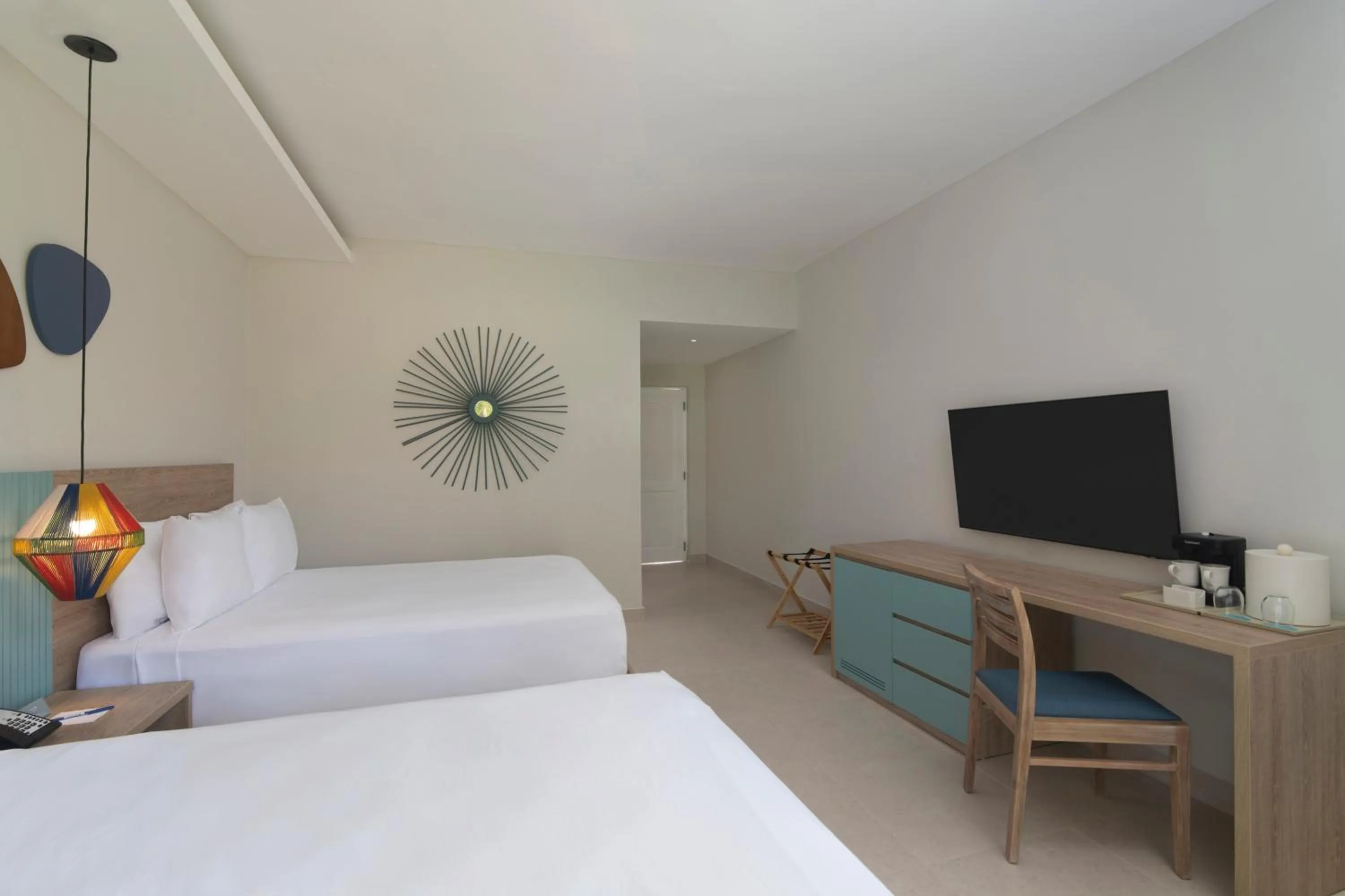 Bed in Wyndham Alltra Samana All Inclusive Resort