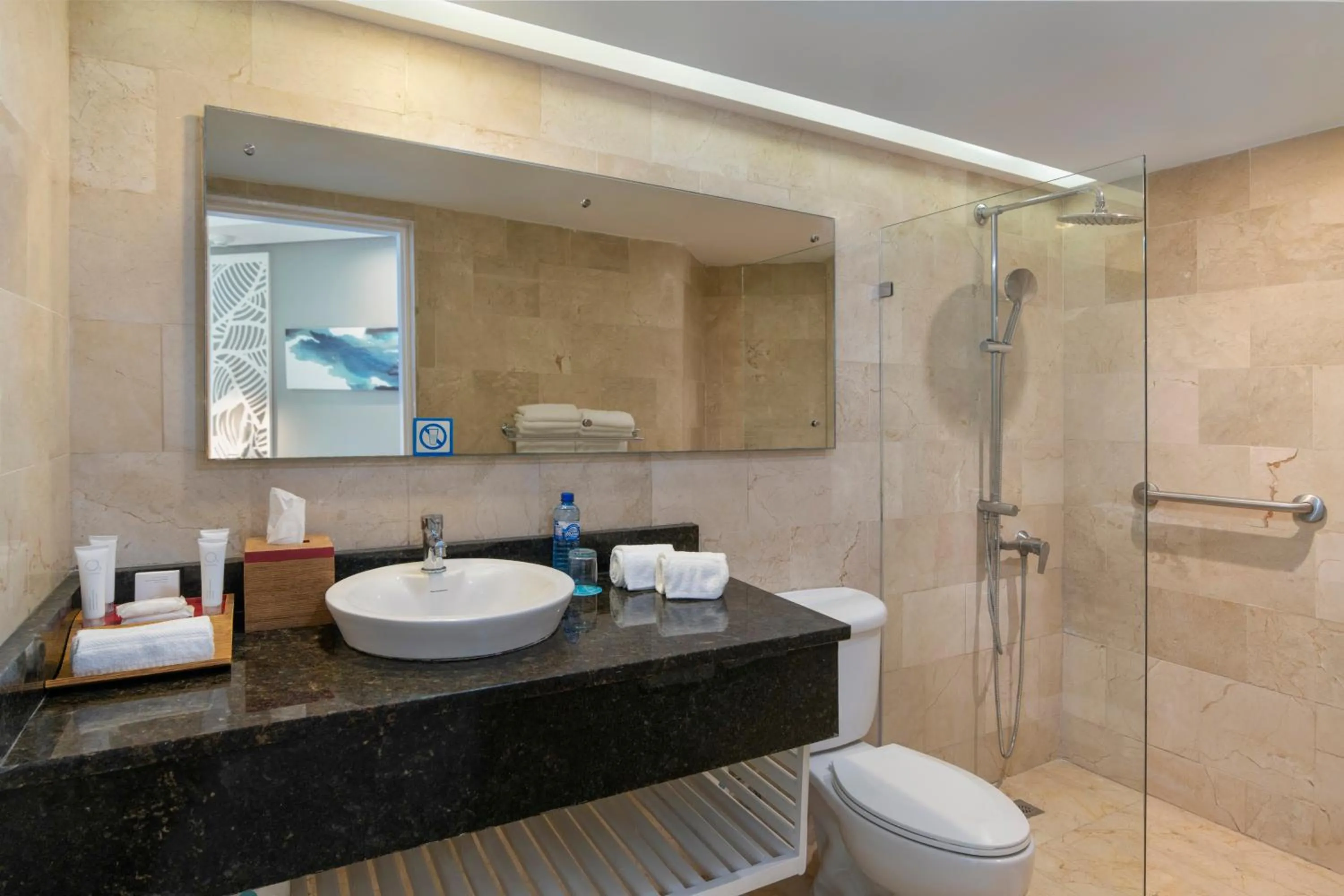 Shower in Wyndham Alltra Samana All Inclusive Resort