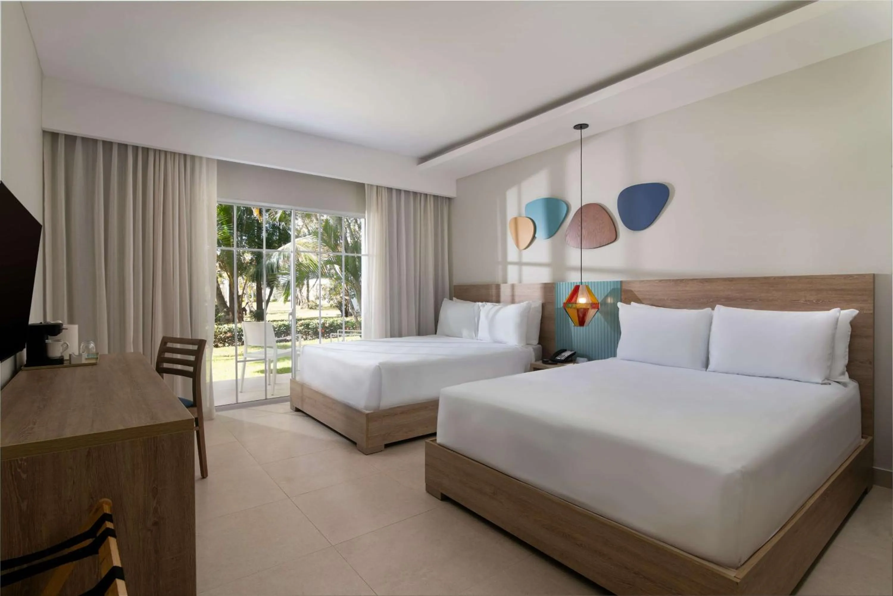 Photo of the whole room, Bed in Wyndham Alltra Samana All Inclusive Resort