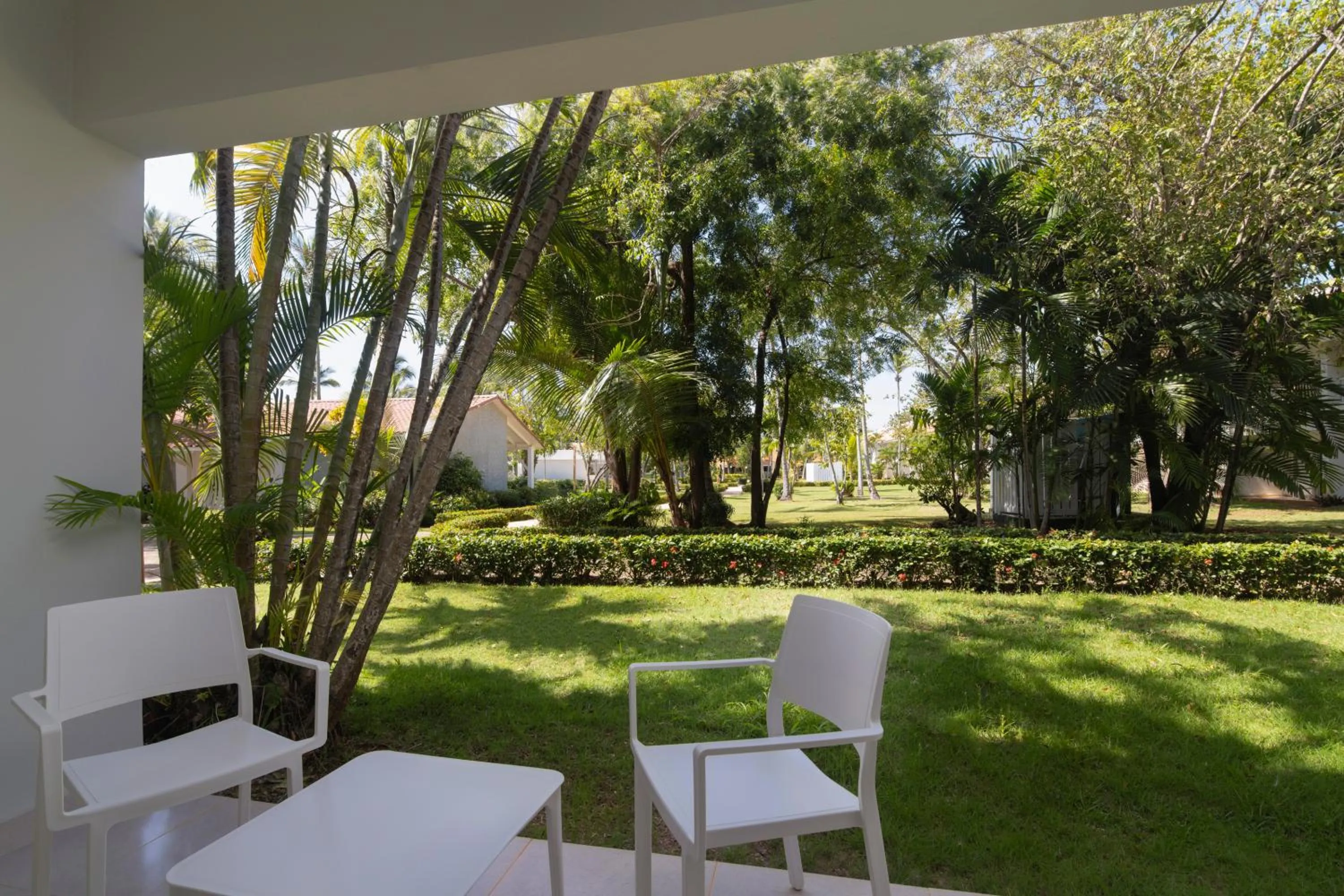 Garden view in Wyndham Alltra Samana All Inclusive Resort