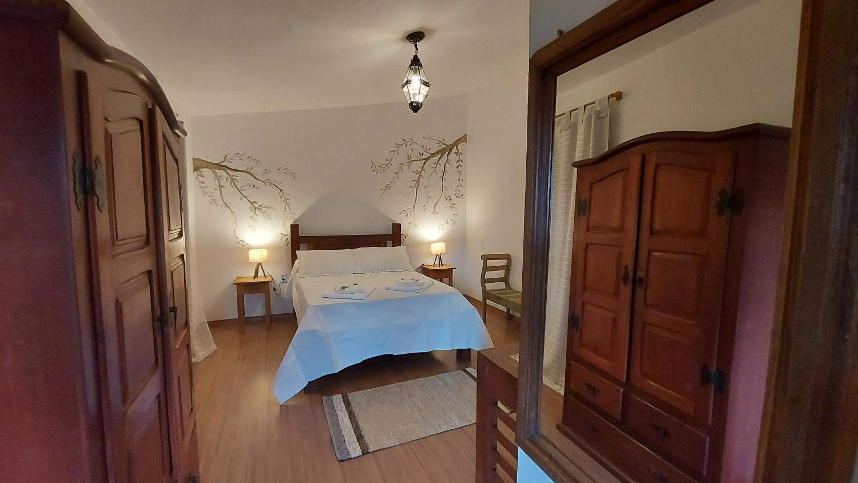 Bedroom, Bed in Rancho da Serra Pousada