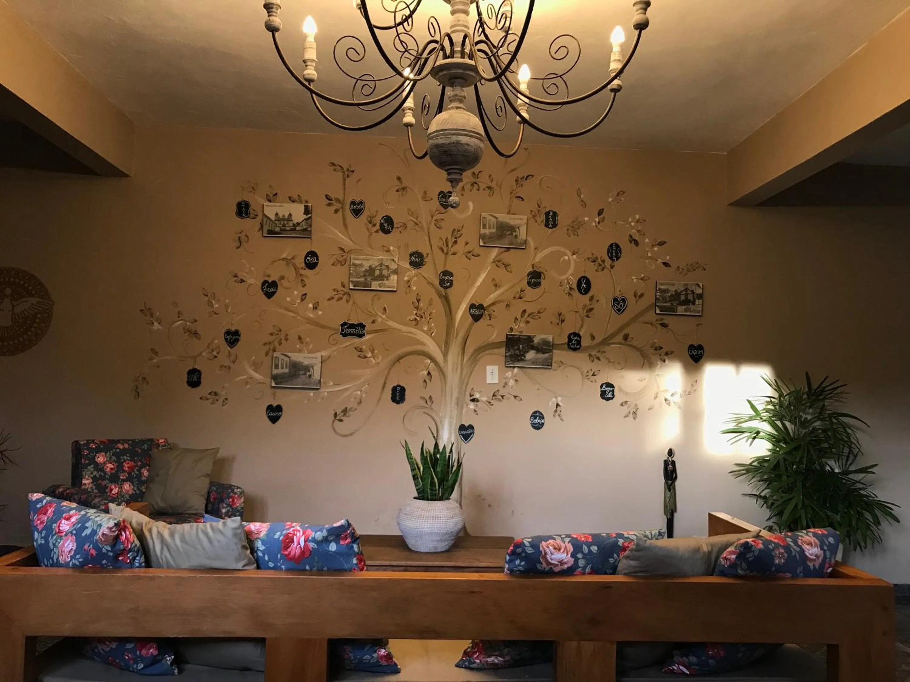 Lobby or reception in Rancho da Serra Pousada