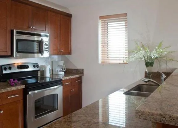 Kitchen or kitchenette in Hotel La Vista Azul