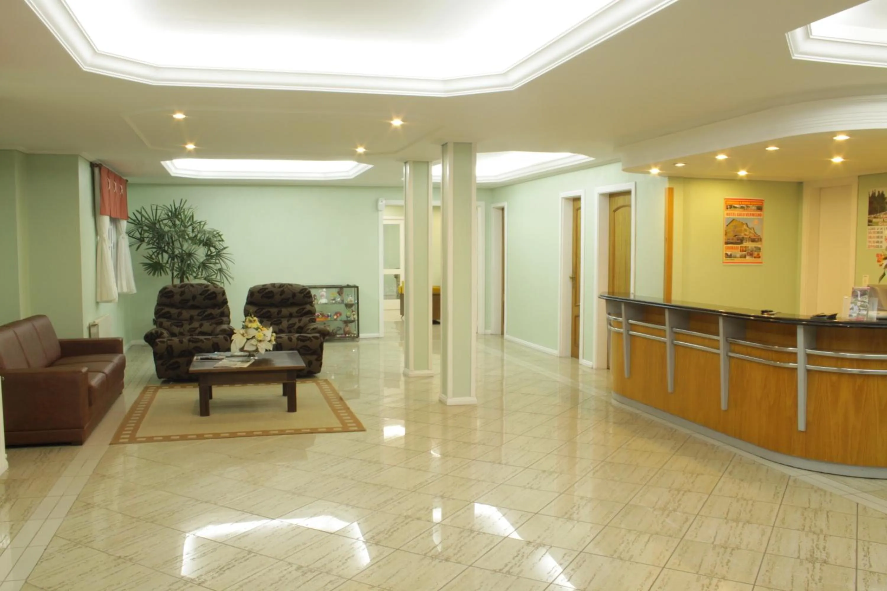 Living room in Hotel Galo Vermelho