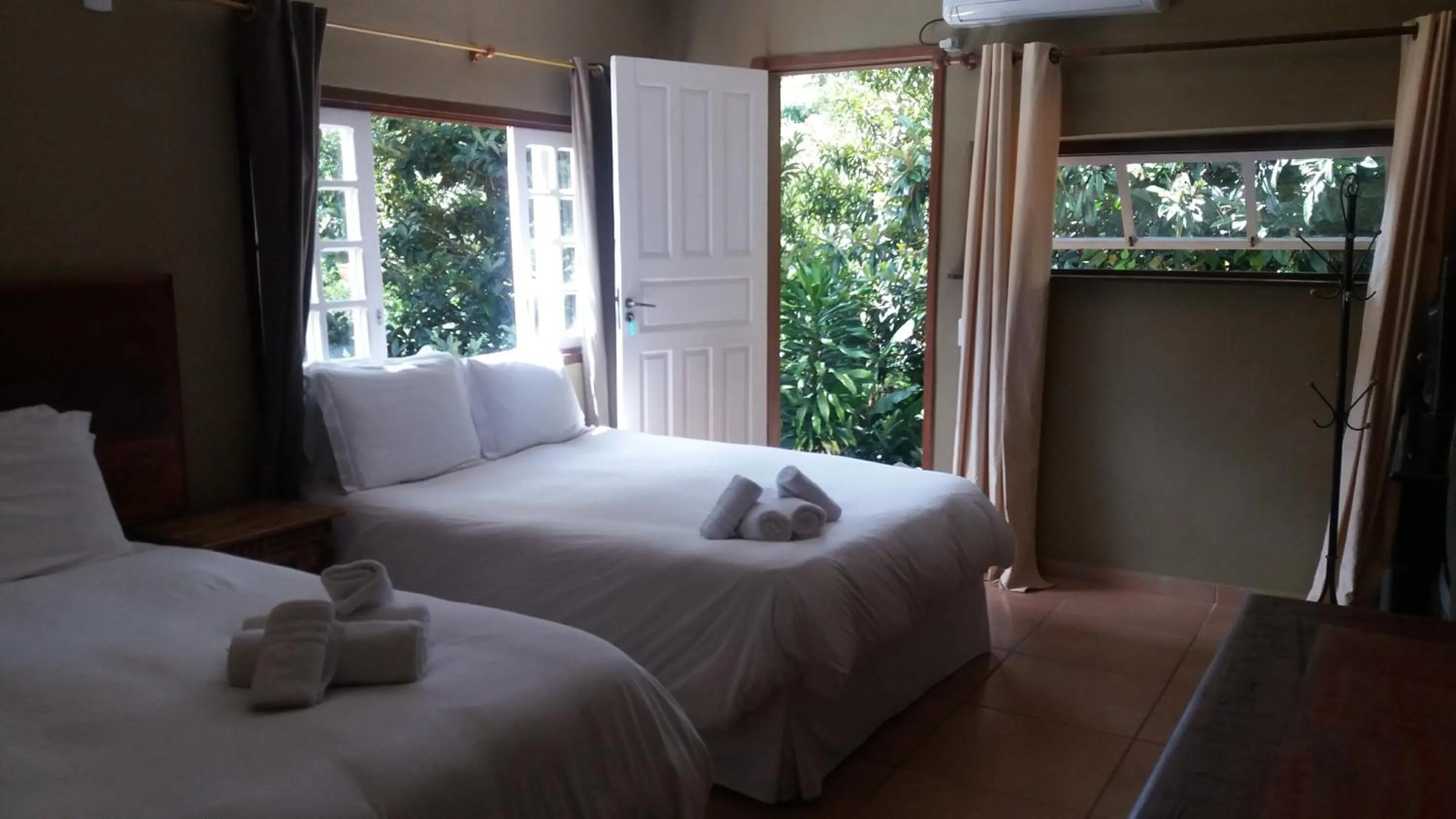 Bed in Pousada Papyrus