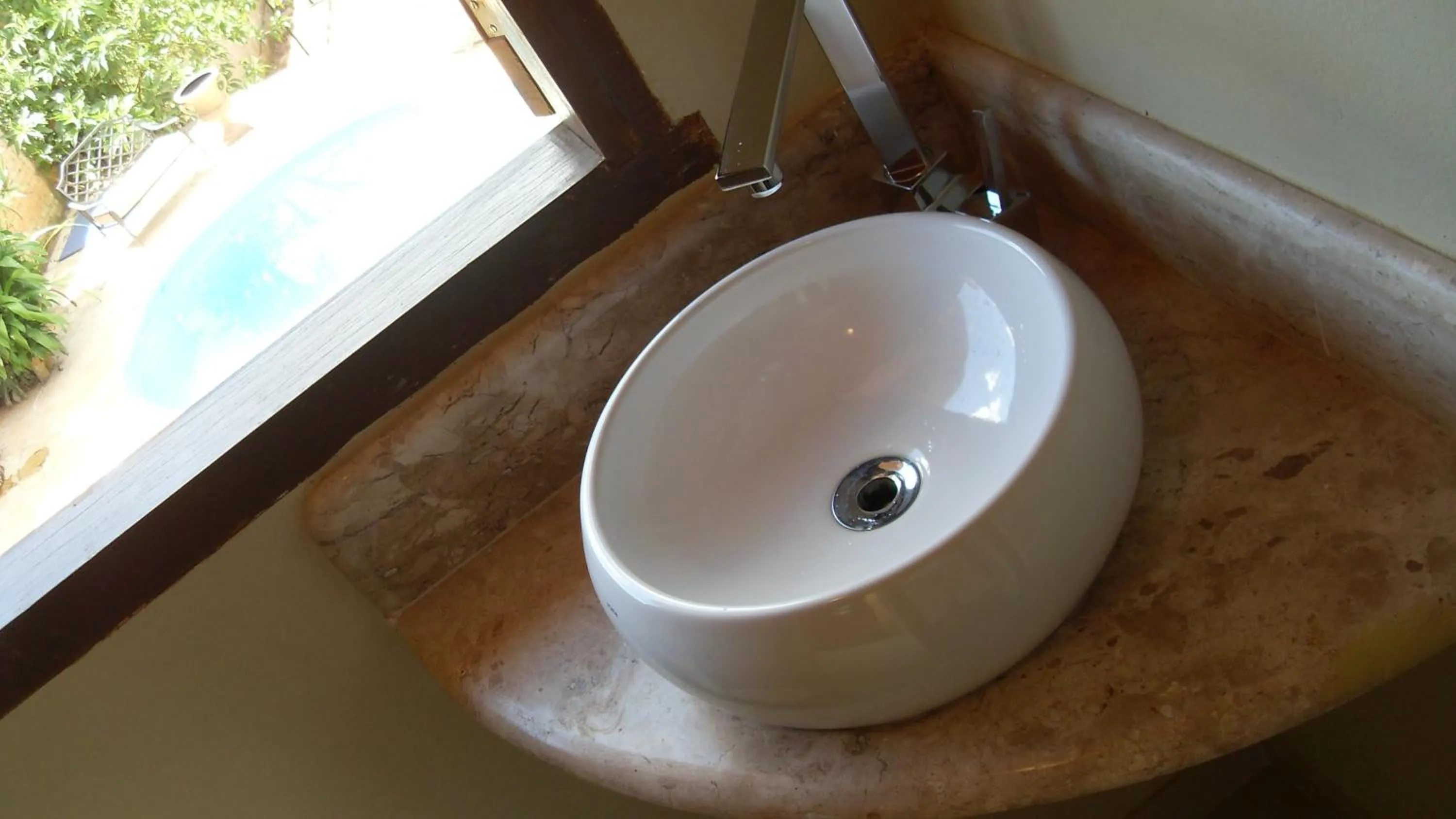 Decorative detail in Pousada Papyrus