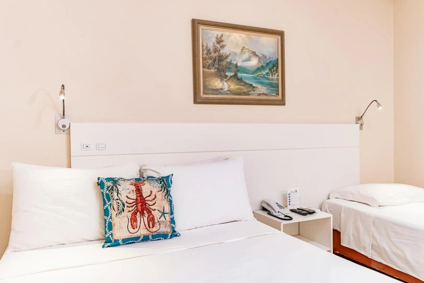 Bed in Champagnat Praia Hotel