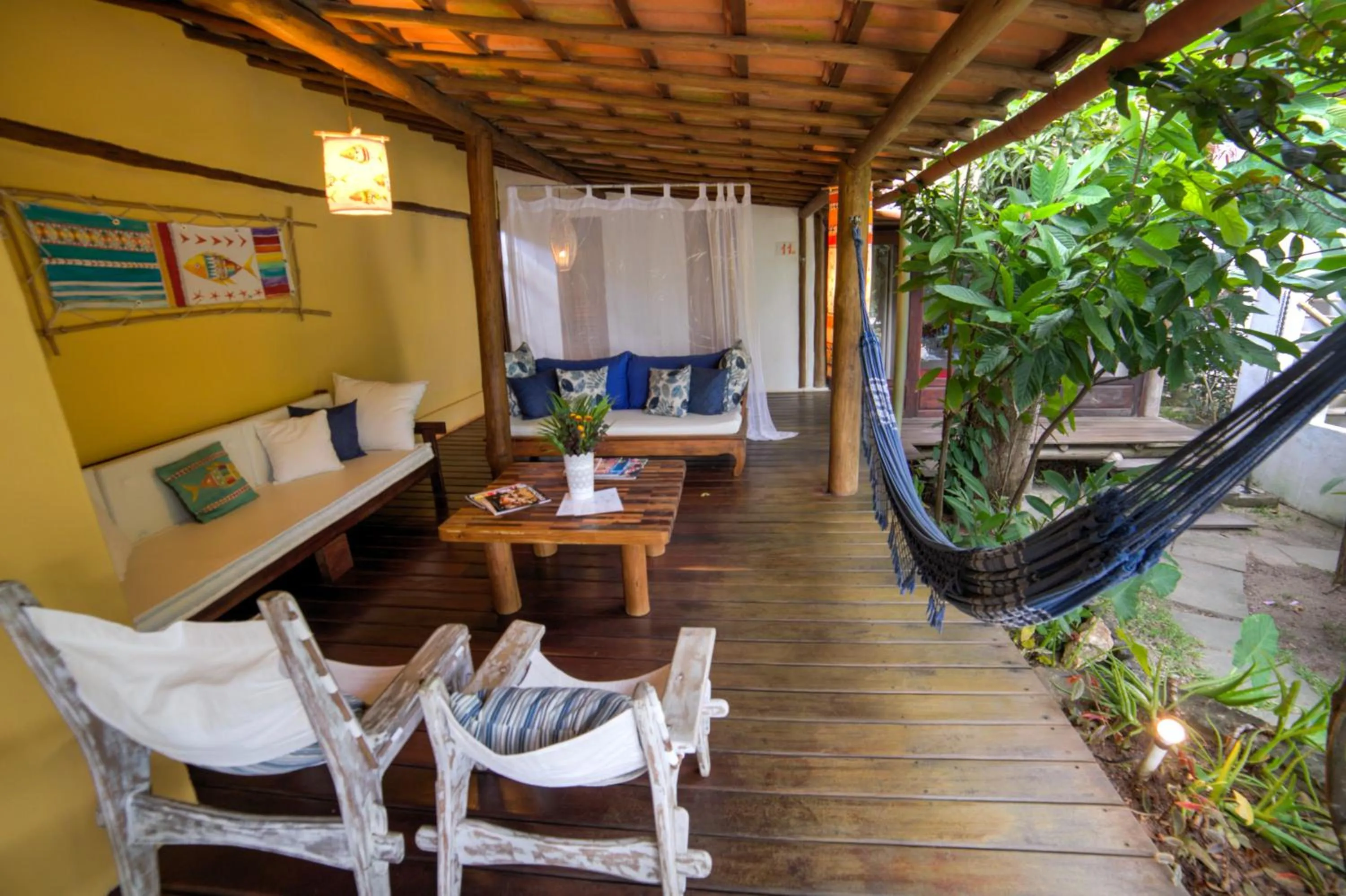 Patio in Pousada Jardim Das Margaridas