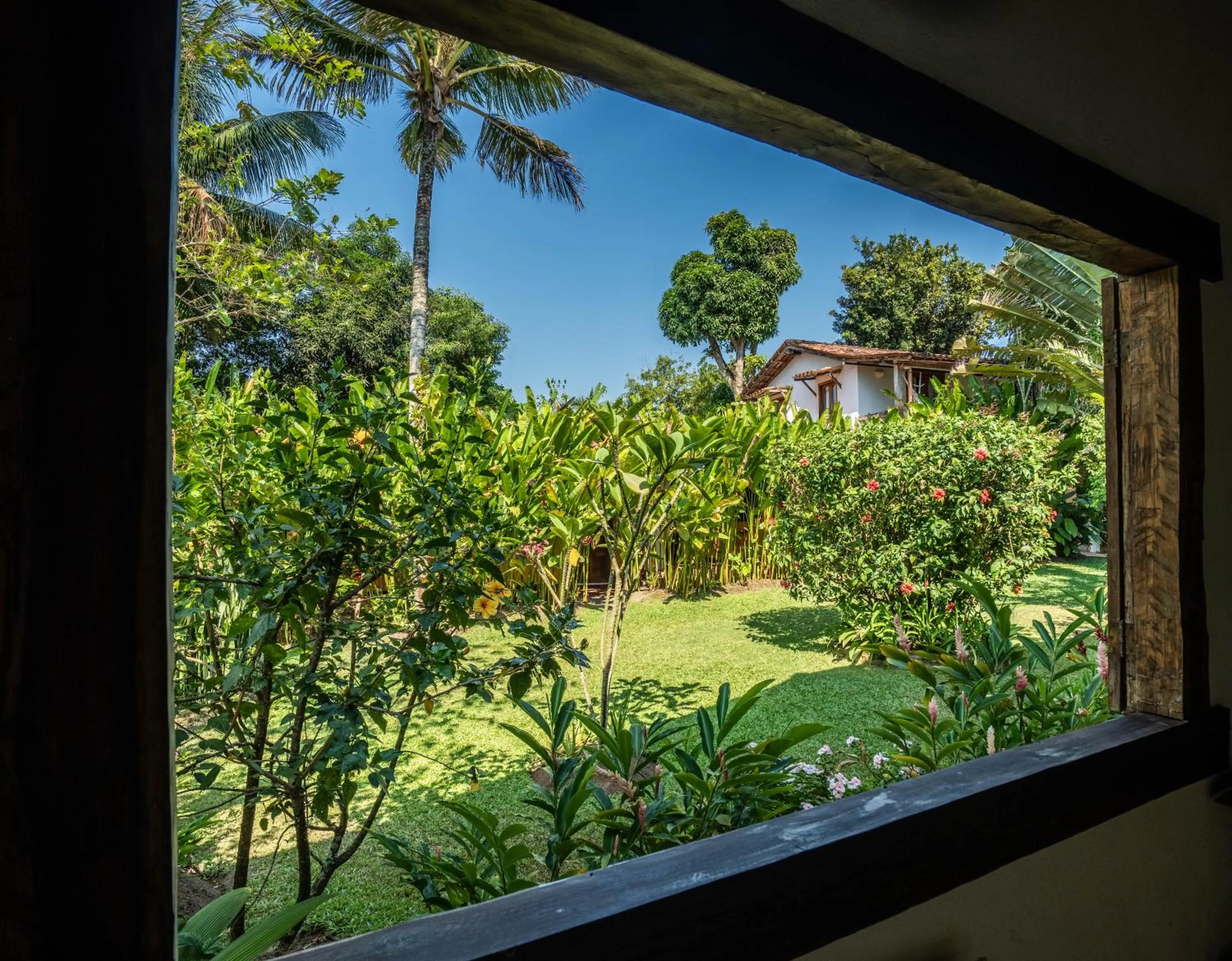 Garden view in Pousada Jardim Das Margaridas