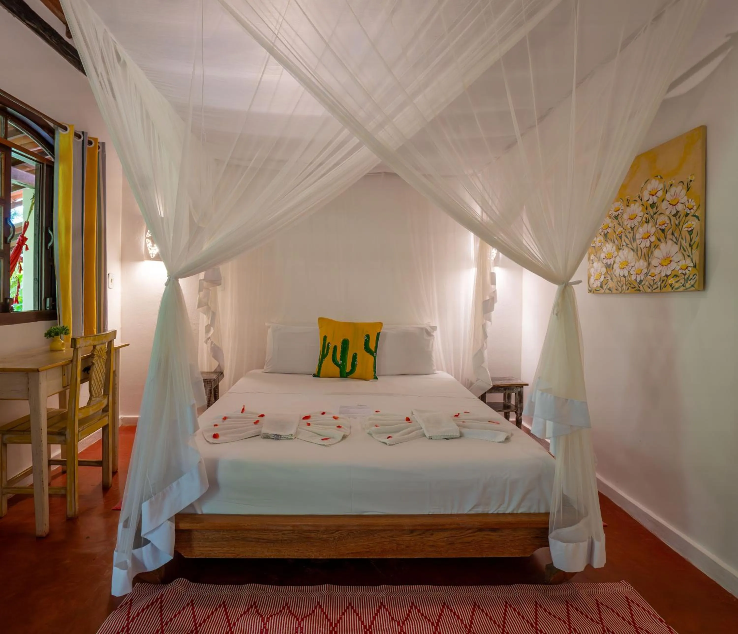 Photo of the whole room, Bed in Pousada Jardim Das Margaridas