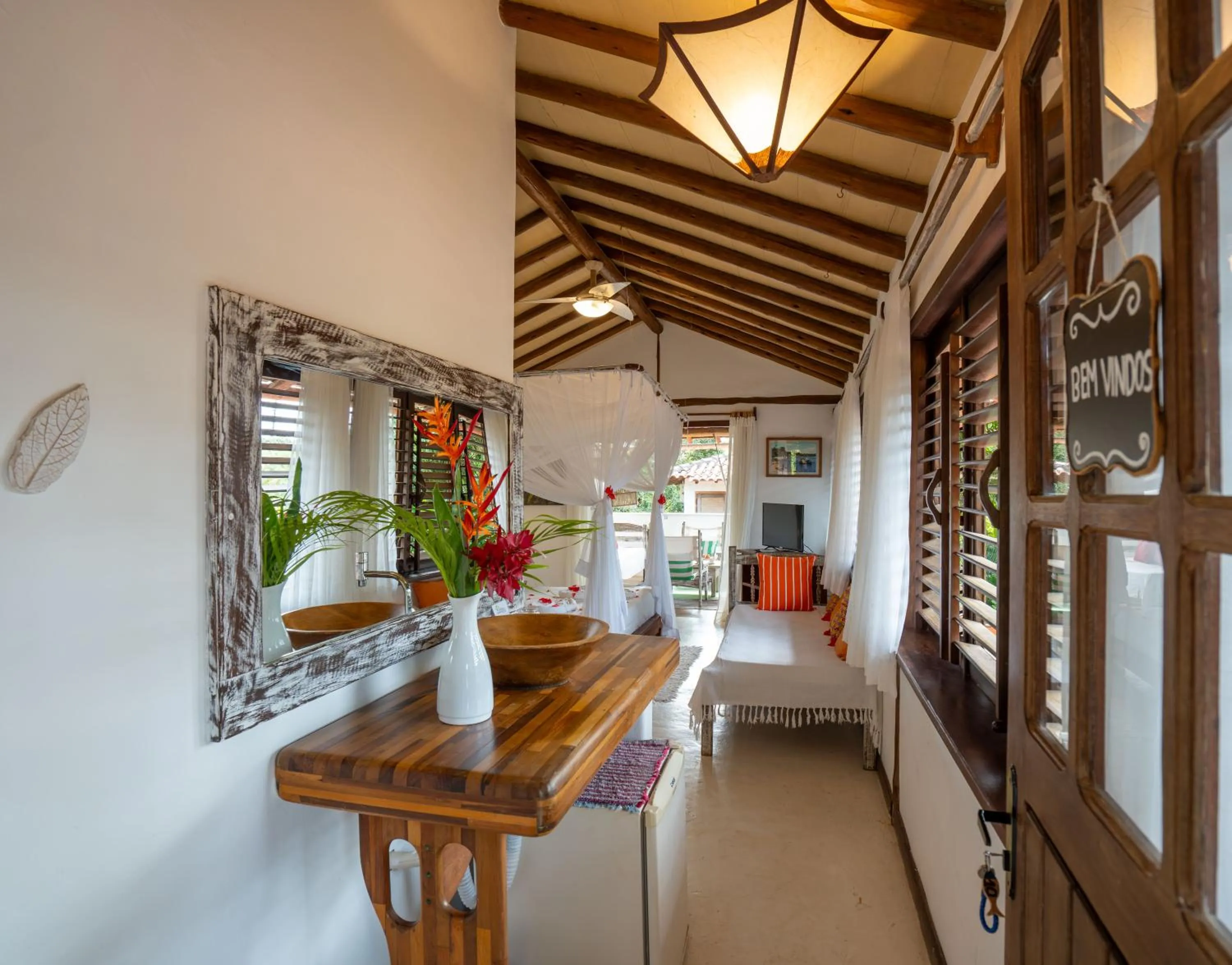 Photo of the whole room in Pousada Jardim Das Margaridas