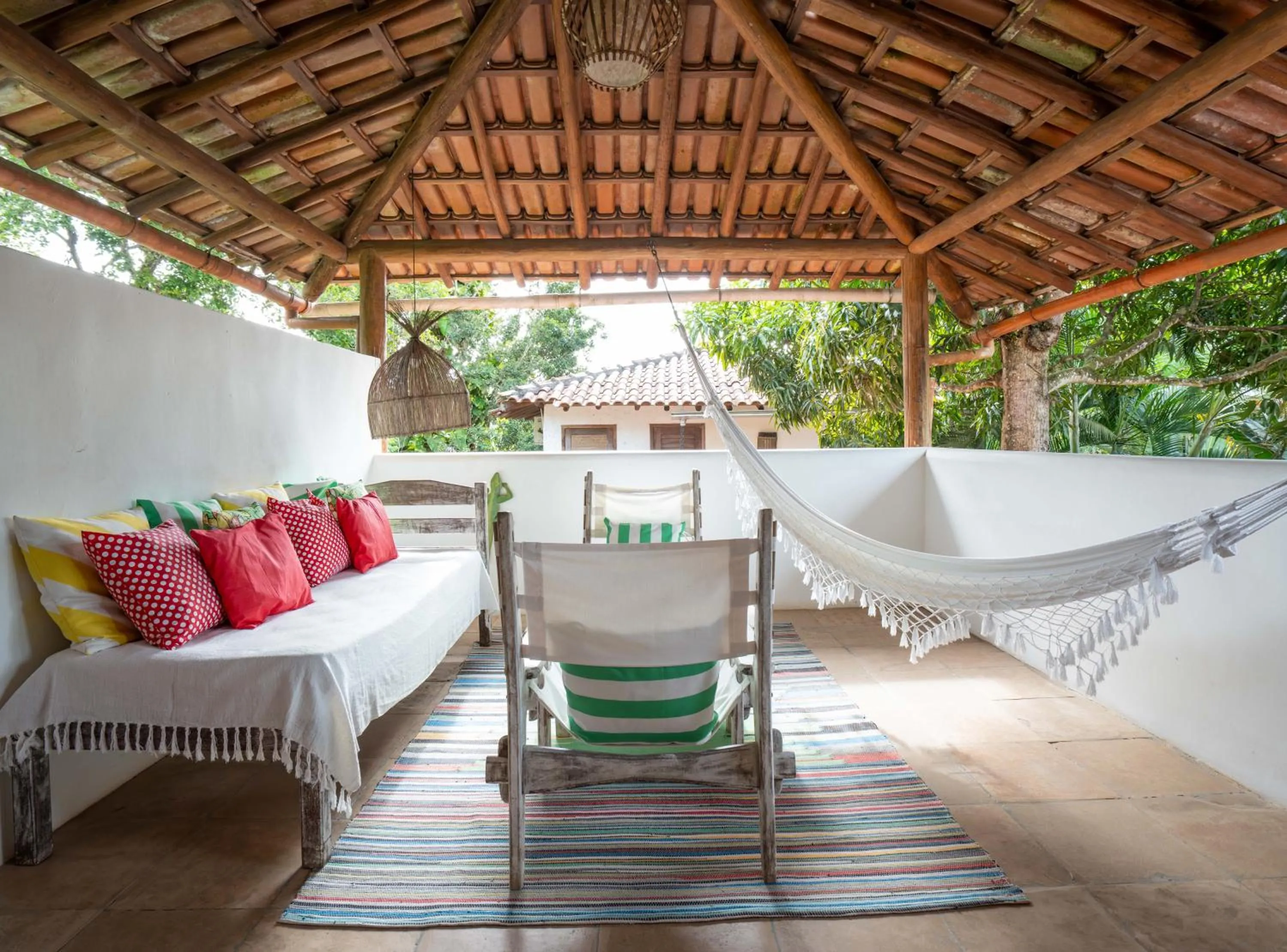 Patio in Pousada Jardim Das Margaridas