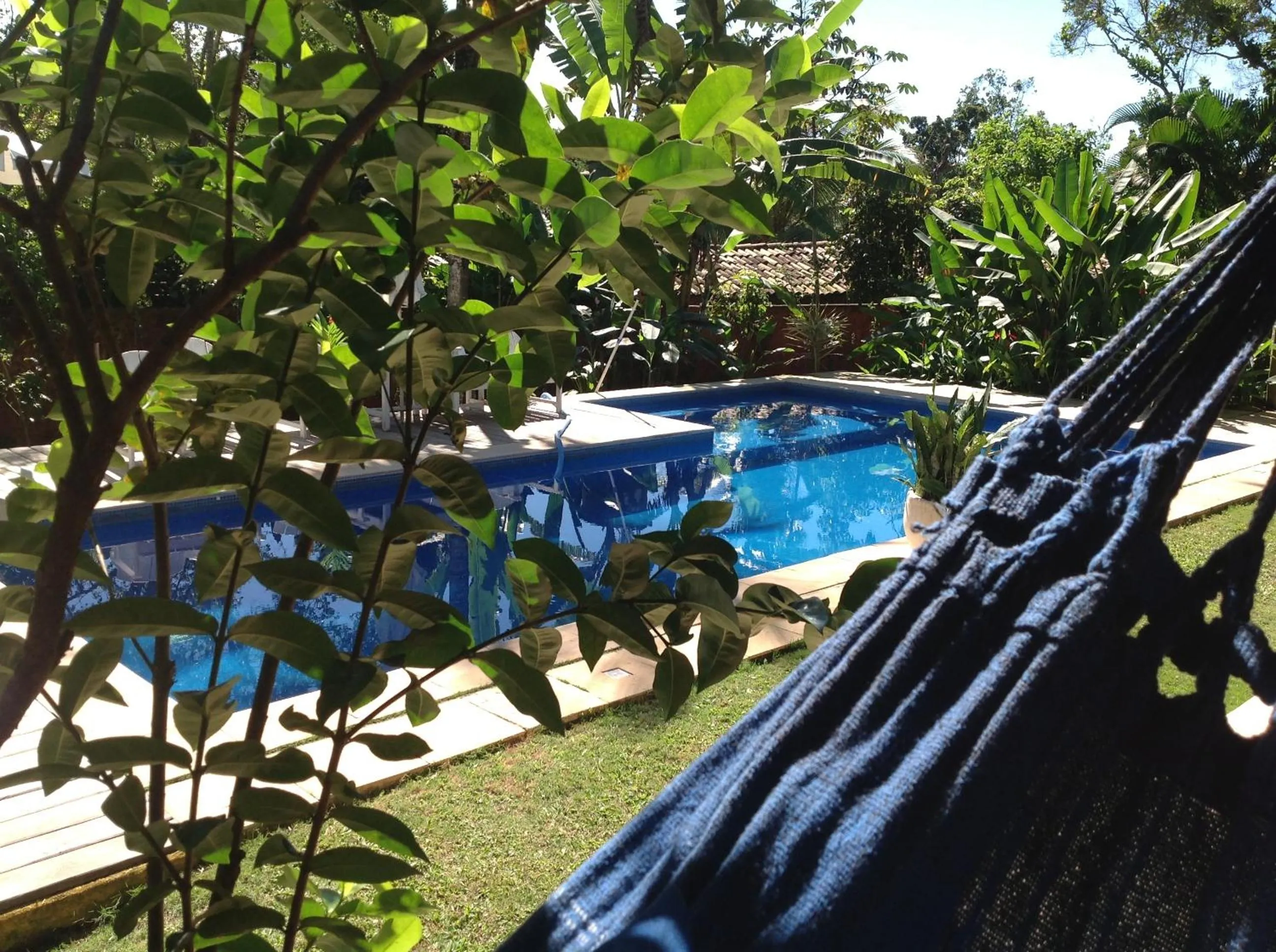 Swimming pool in Pousada Jardim Das Margaridas