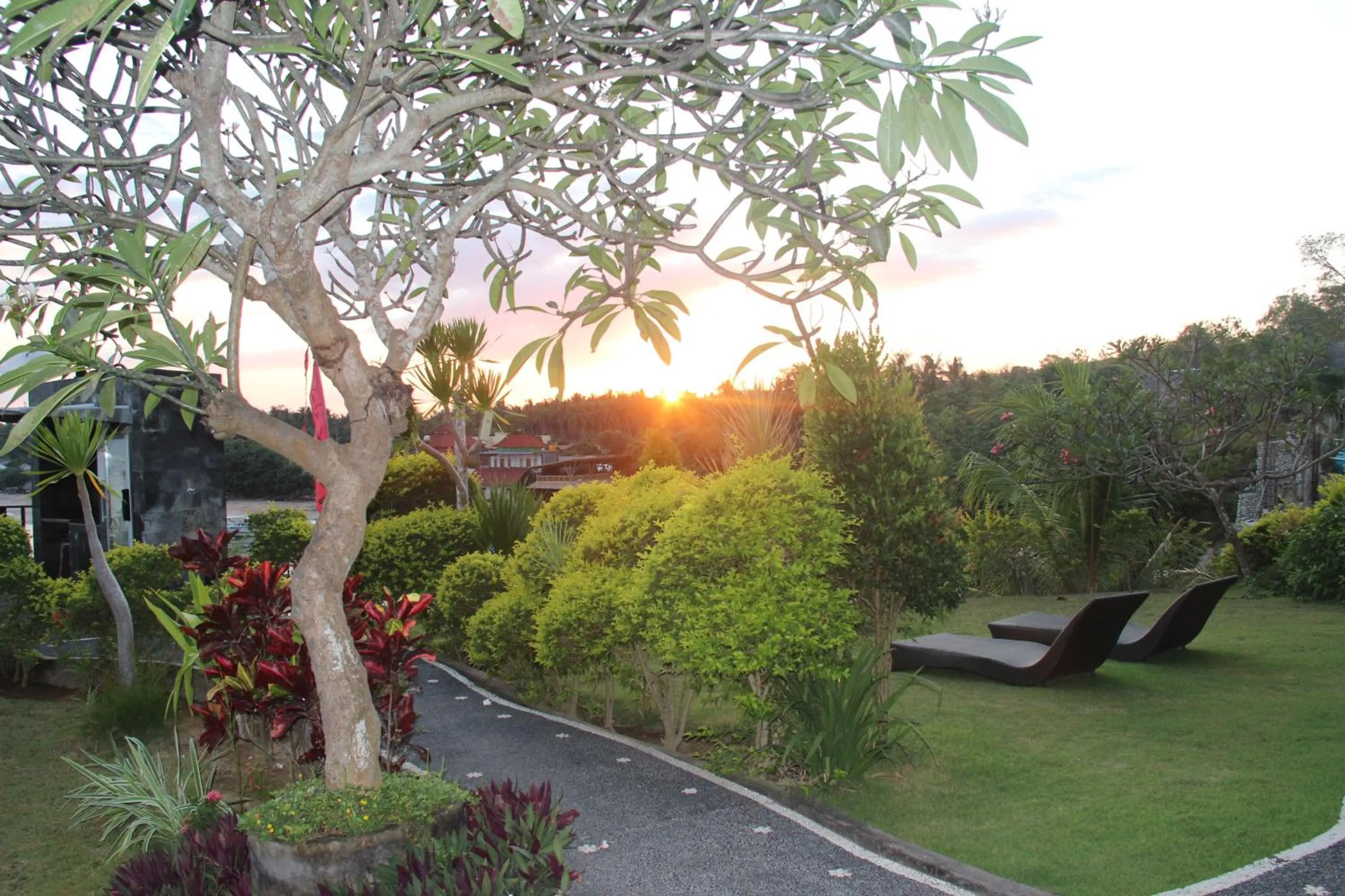 Garden in Agung View Villa, Nusa Penida