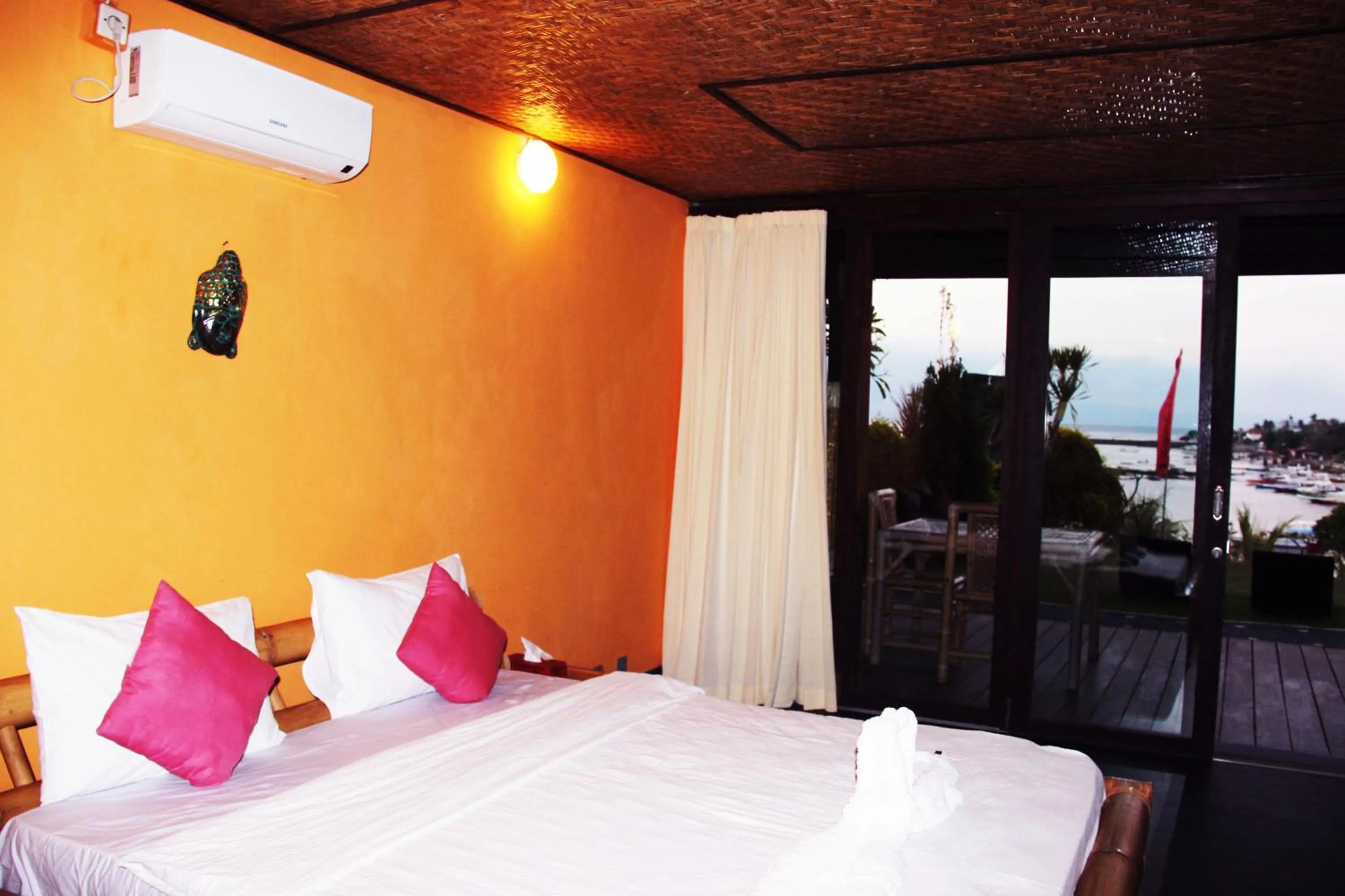 Bed in Agung View Villa, Nusa Penida