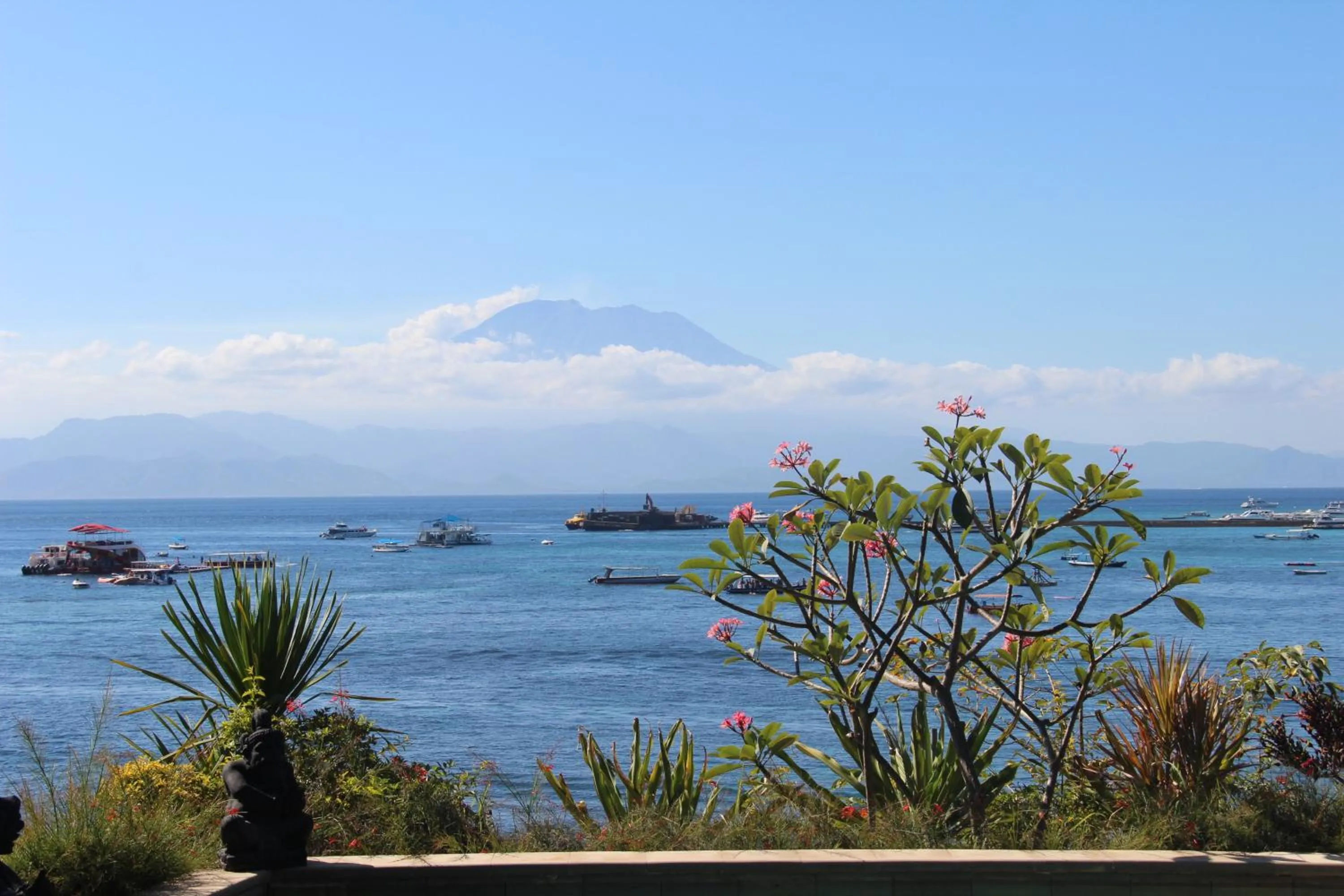 Natural landscape in Agung View Villa, Nusa Penida
