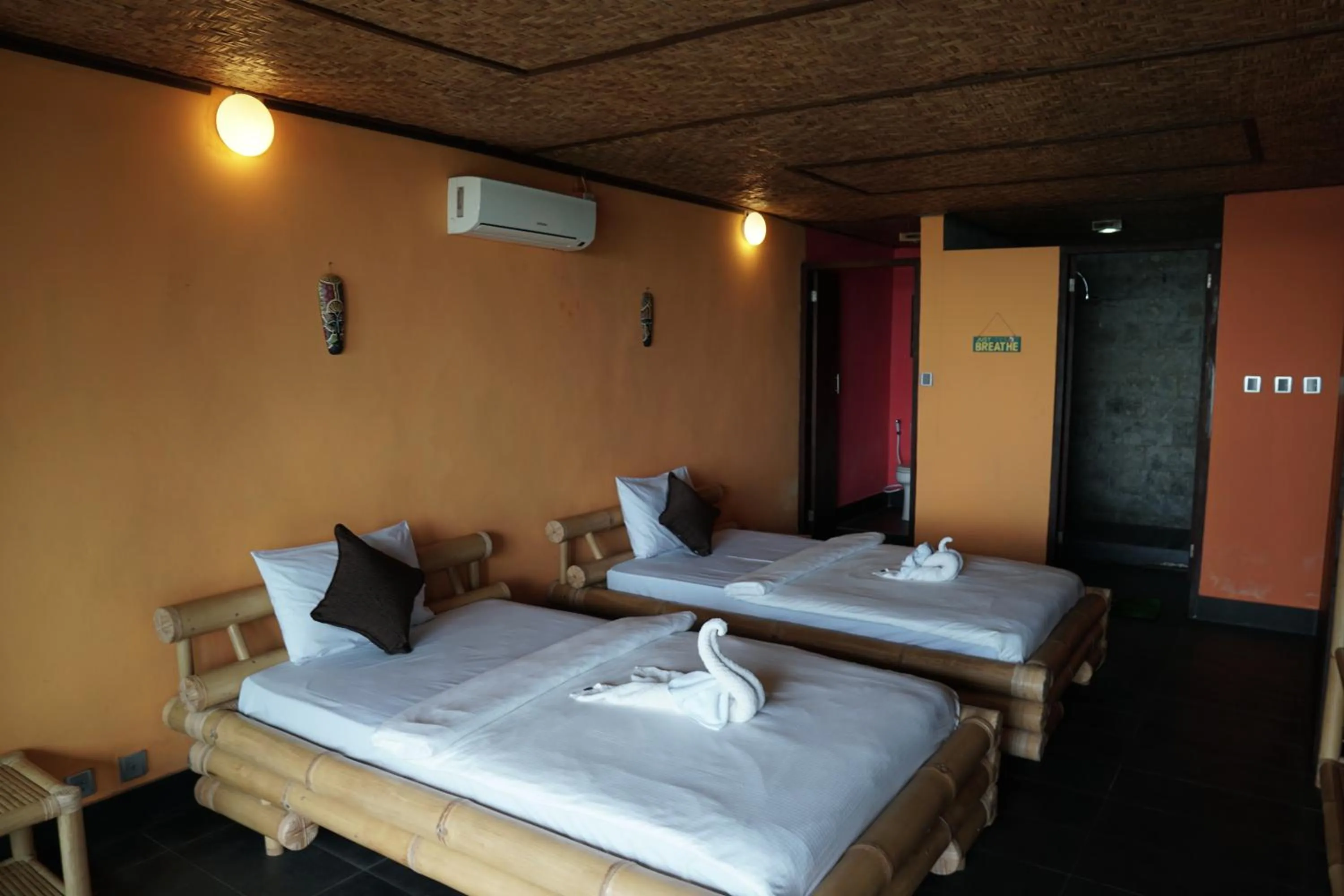 Bed in Agung View Villa, Nusa Penida