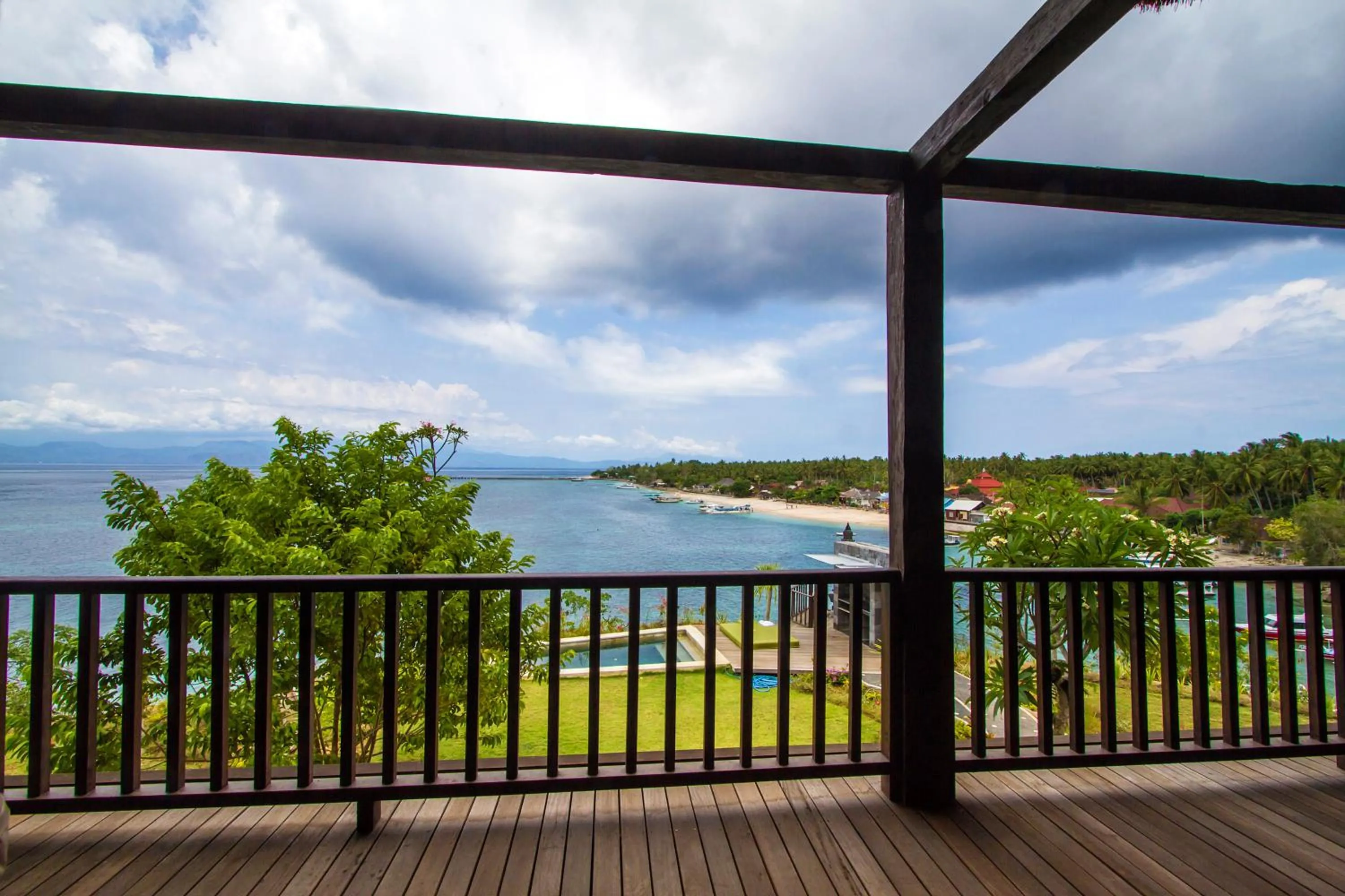 Sea view in Agung View Villa, Nusa Penida
