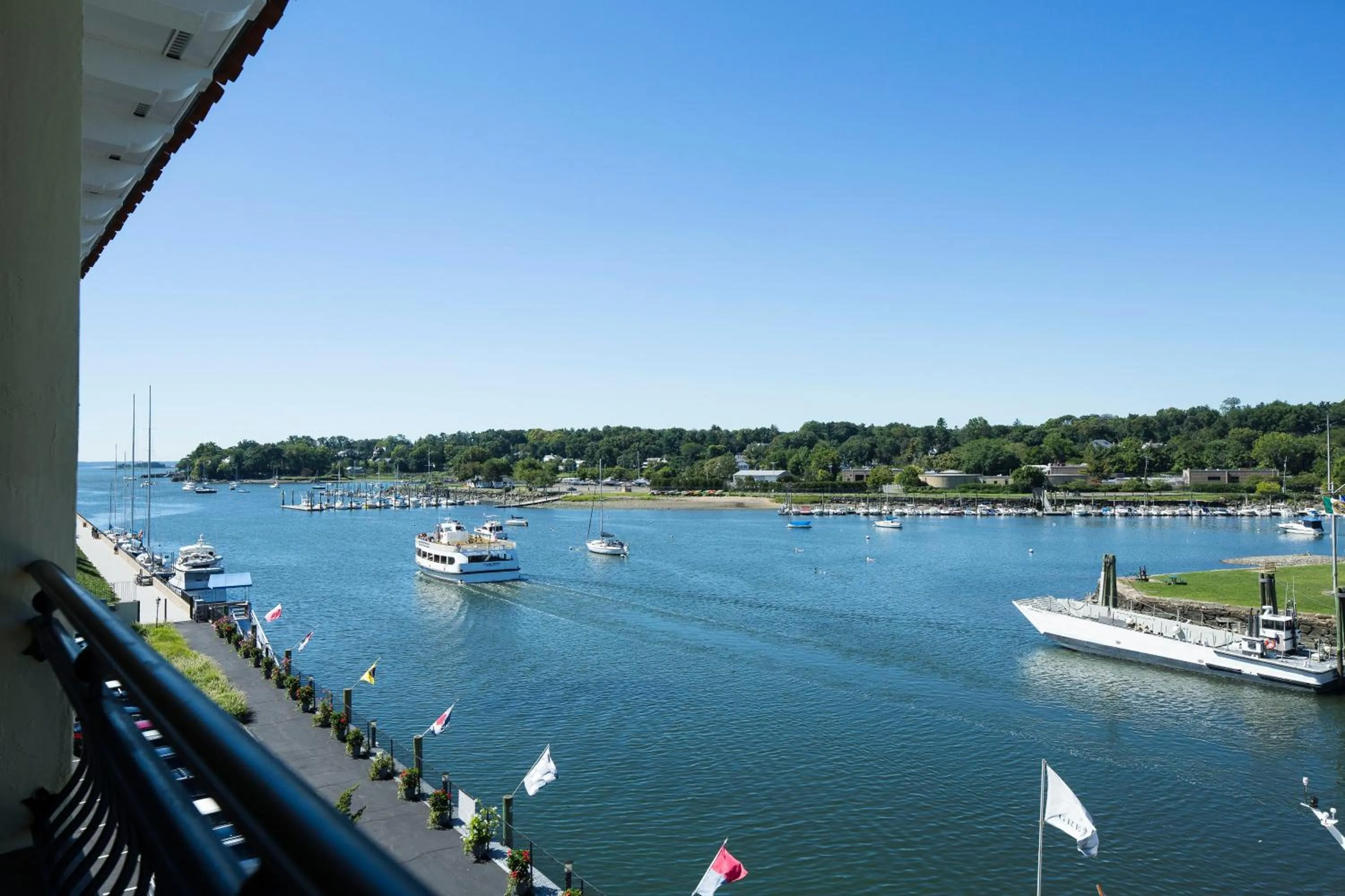 Sea view in Delamar Greenwich Harbor