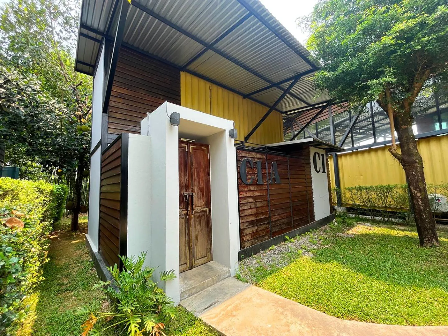 Property building in Kong Resort Vangvieng