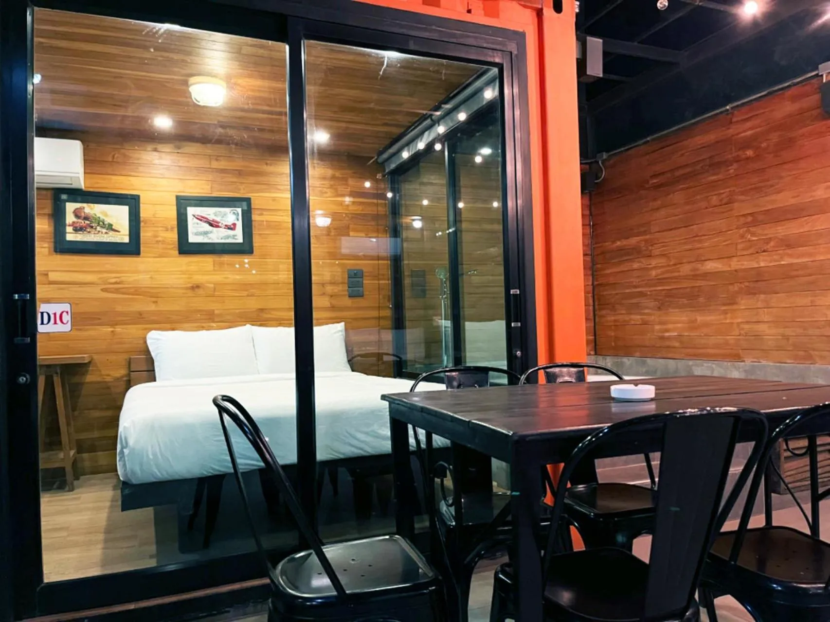 Living room in Kong Resort Vangvieng