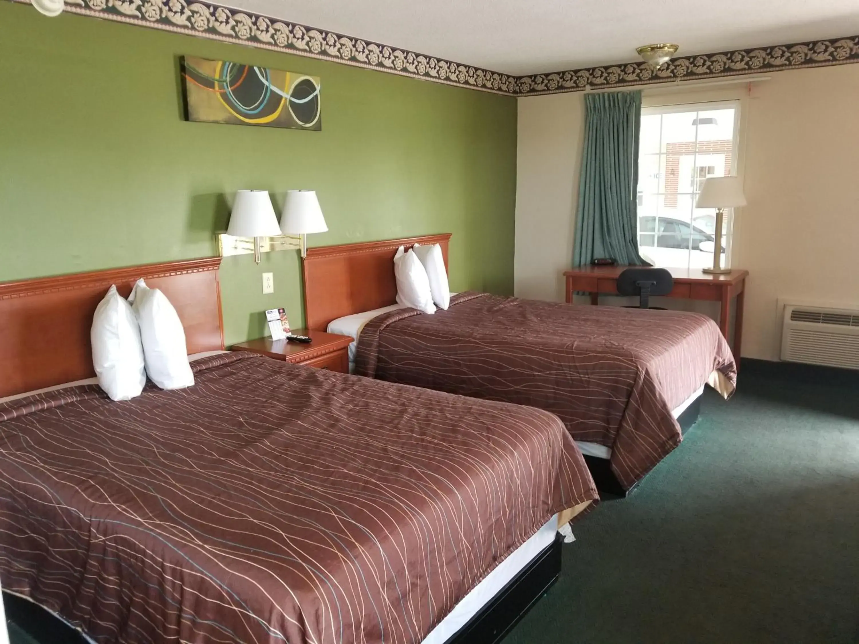 Double Room with Two Double Beds - Non-Smoking in Eldon Inn Double Room with Two Double Beds - Non-Smoking in Eldon Inn