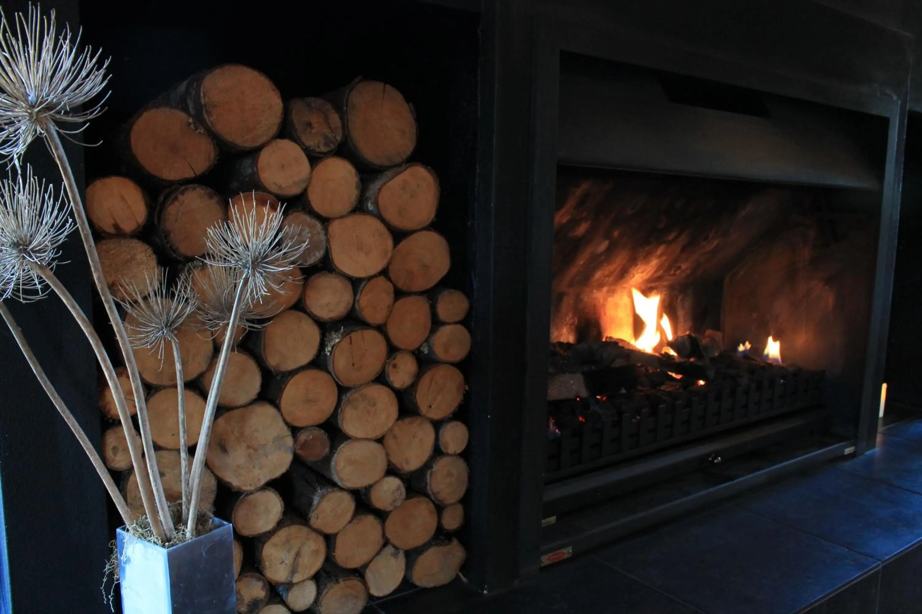 Living room in Westwood Lodge