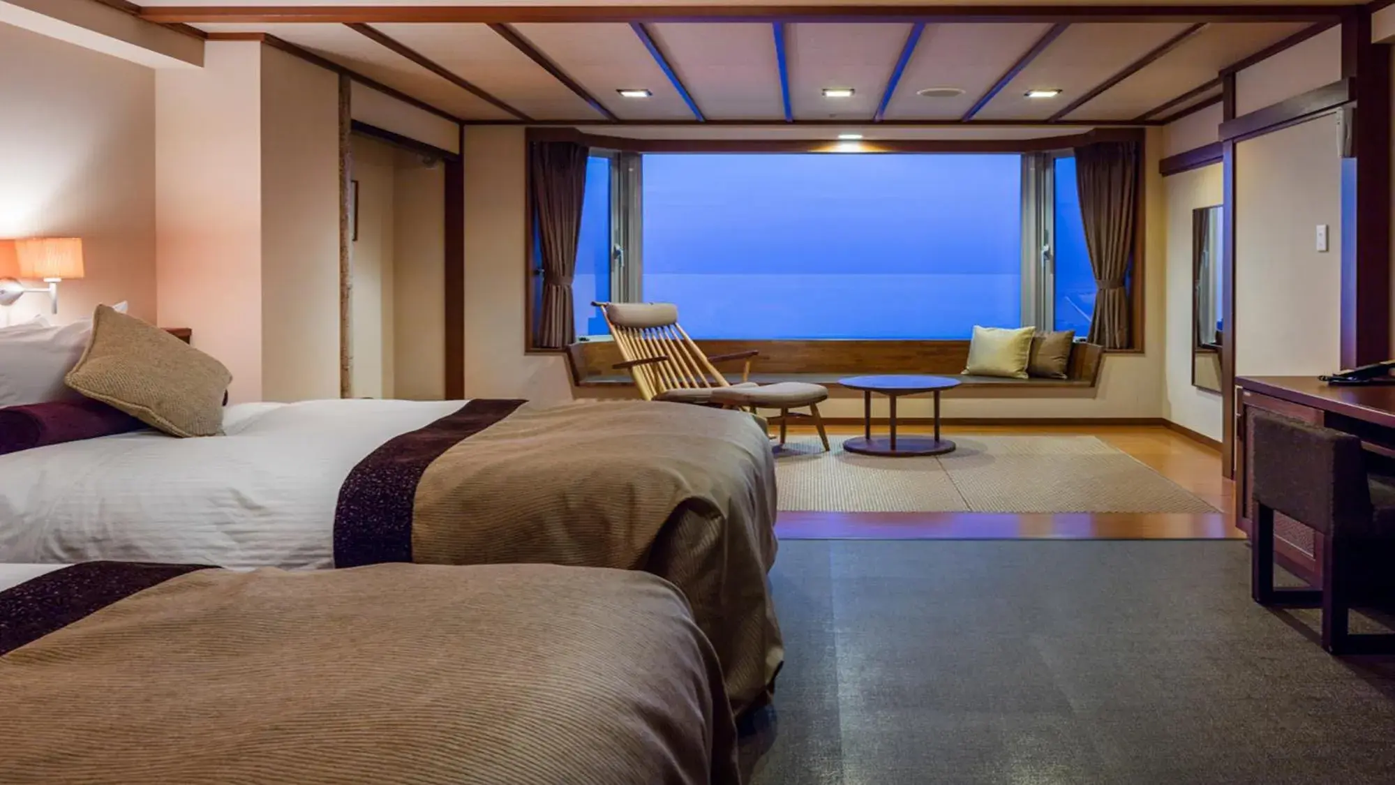 Twin Room with Sea View - single occupancy - High Floor in Kitakobushi Shiretoko Hotel & Resort Twin Room with Sea View - single occupancy - High Floor in Kitakobushi Shiretoko Hotel & Resort