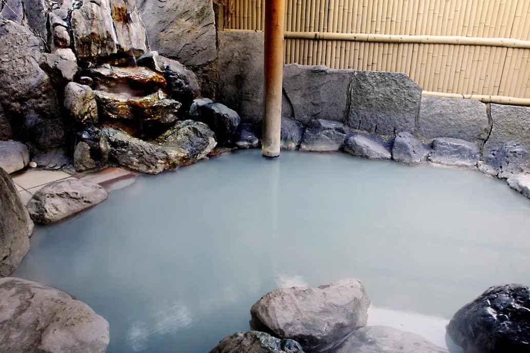 Hot Spring Bath in Oyado Kiyomizuya