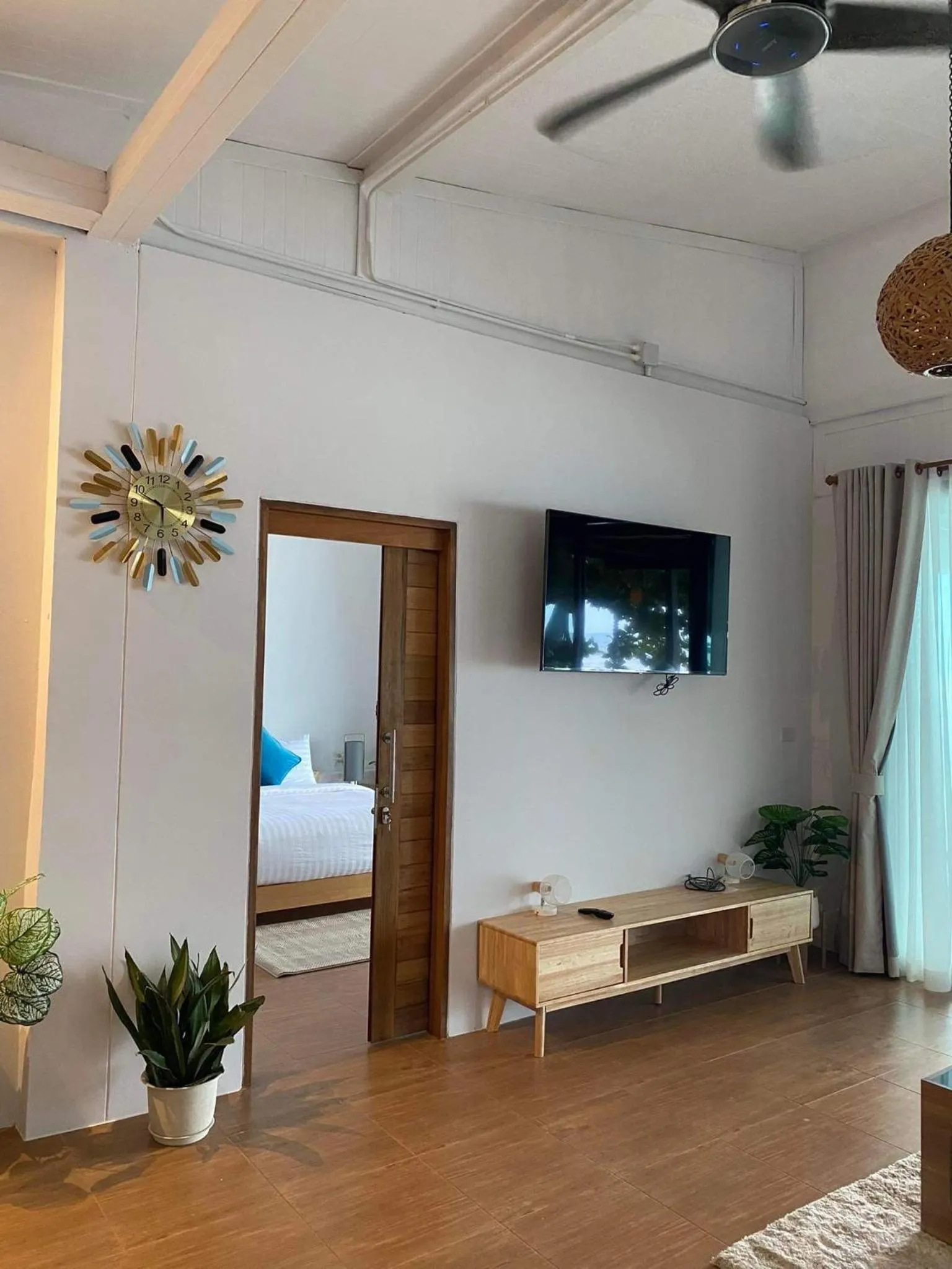 Bed in Benjamin's Hut