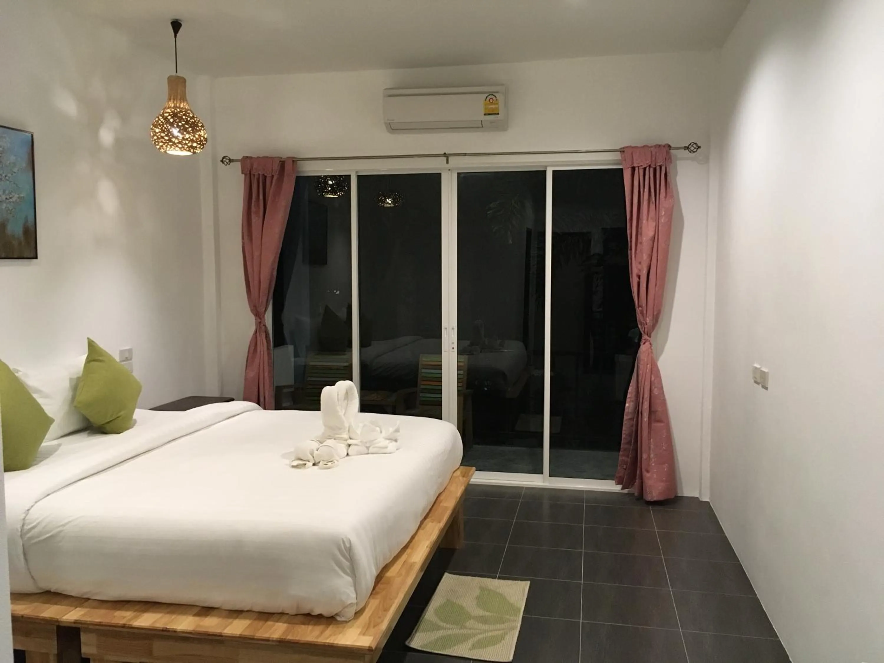 Bed in Benjamin's Hut