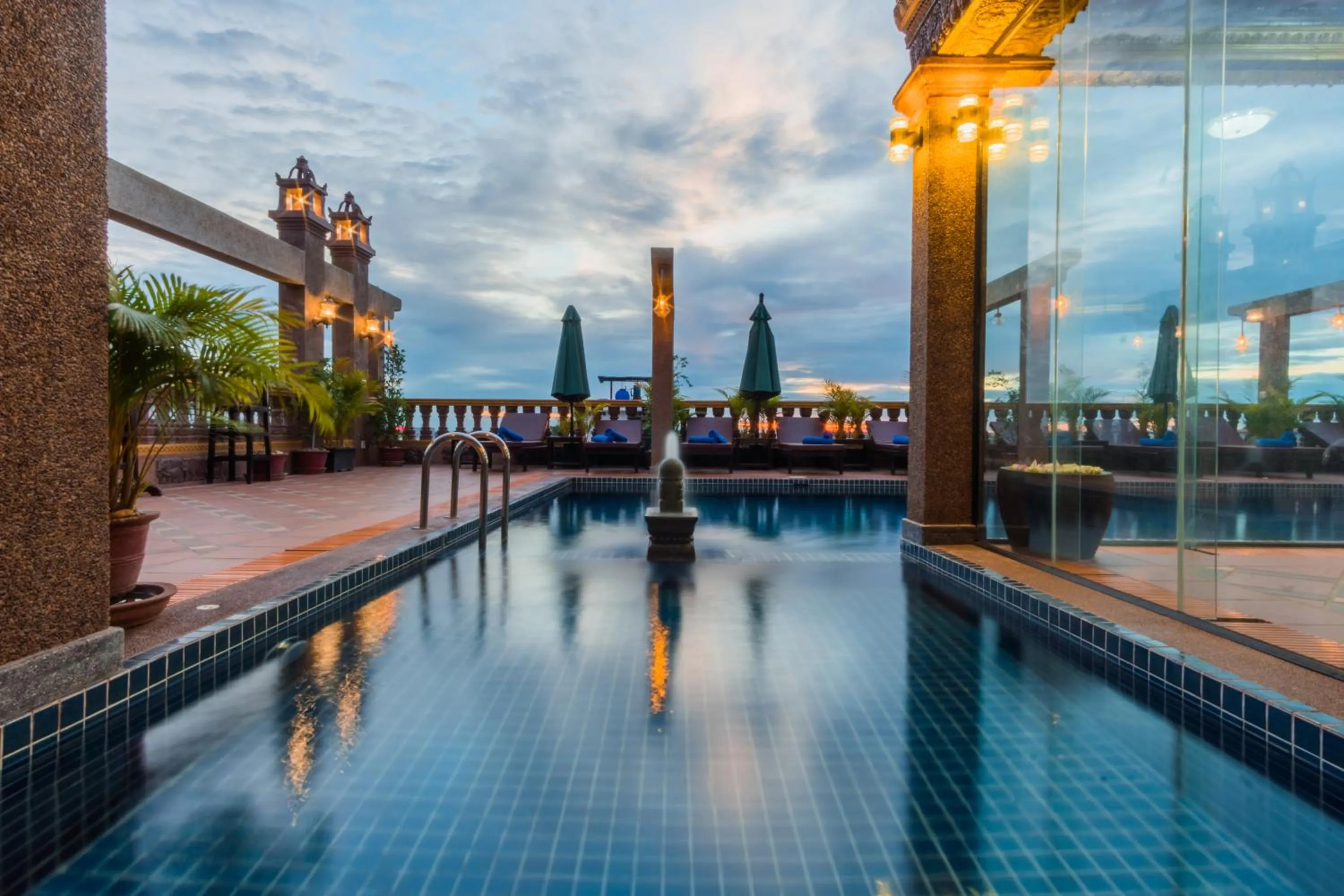 Swimming pool in Hello Cambodia Boutique