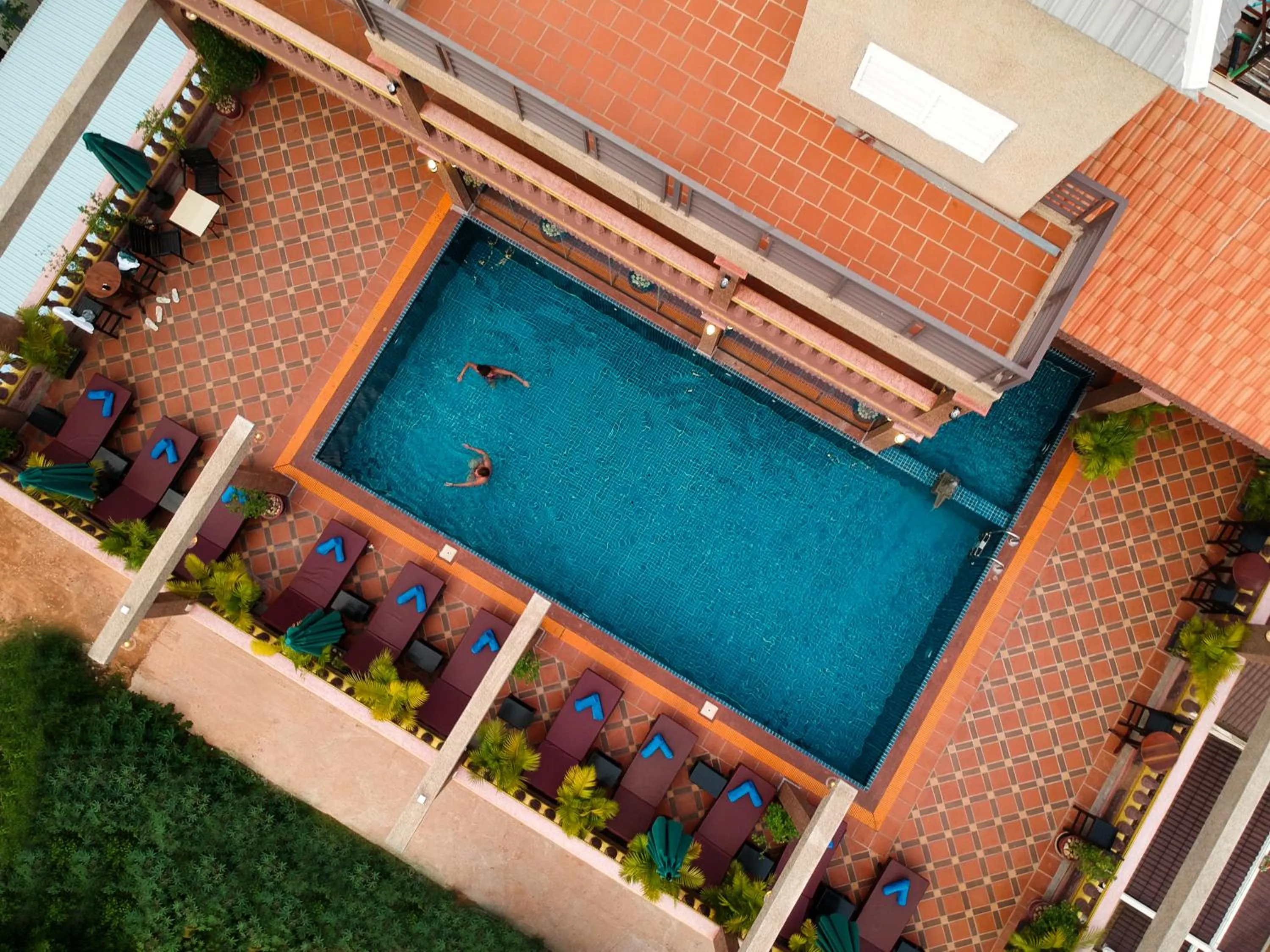 Swimming pool in Hello Cambodia Boutique