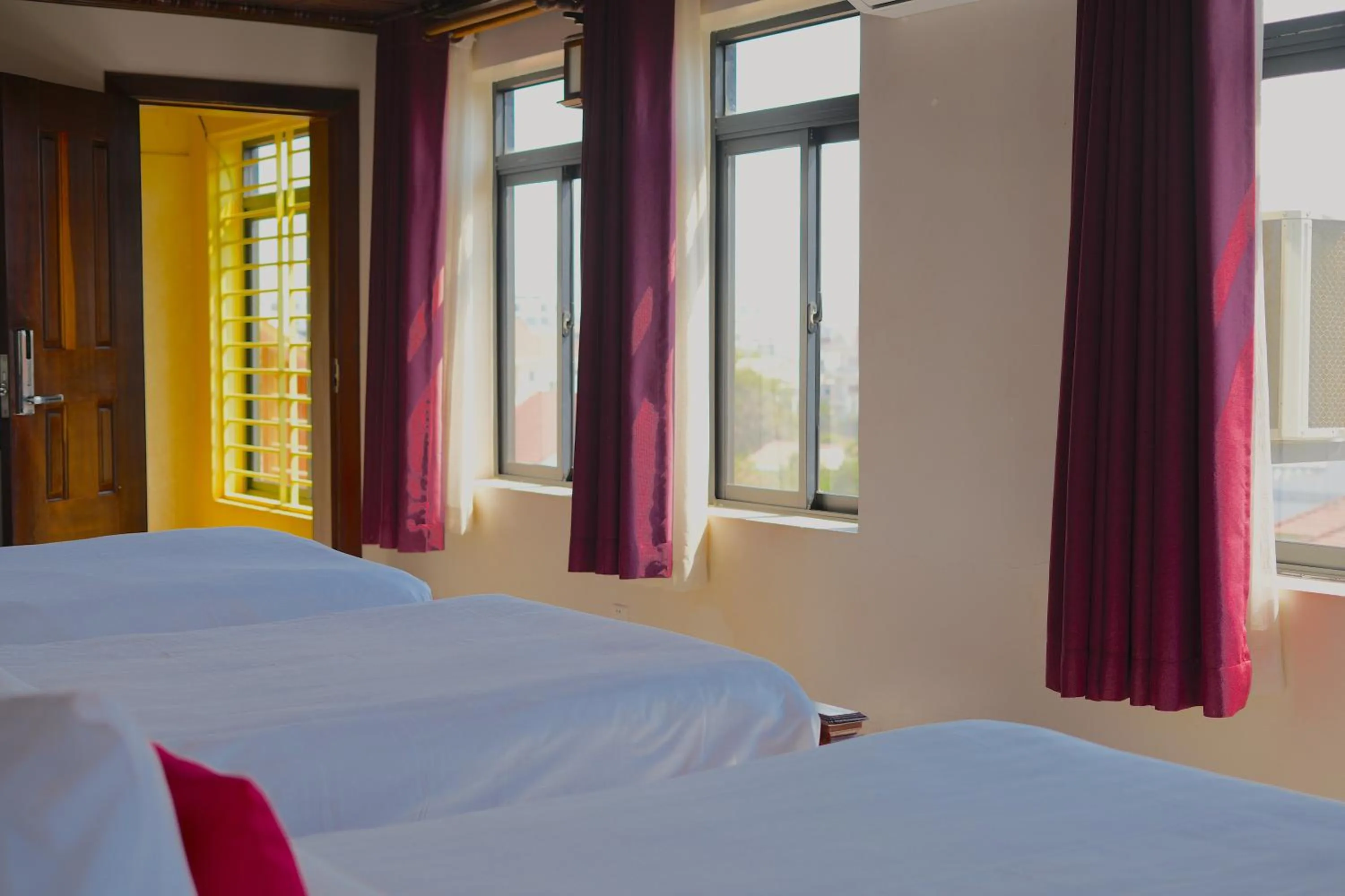 View (from property/room), Bed in Hello Cambodia Boutique