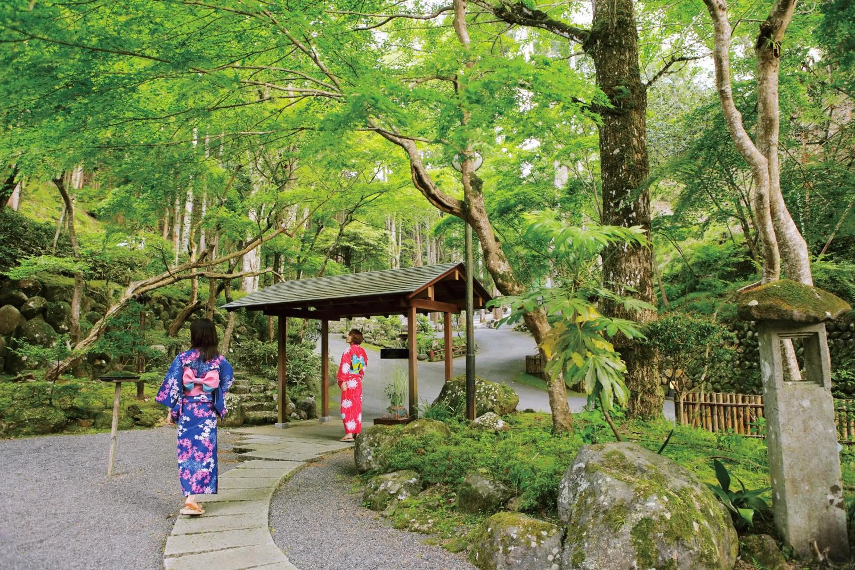 Area and facilities in Sora Togetsusoukinryu