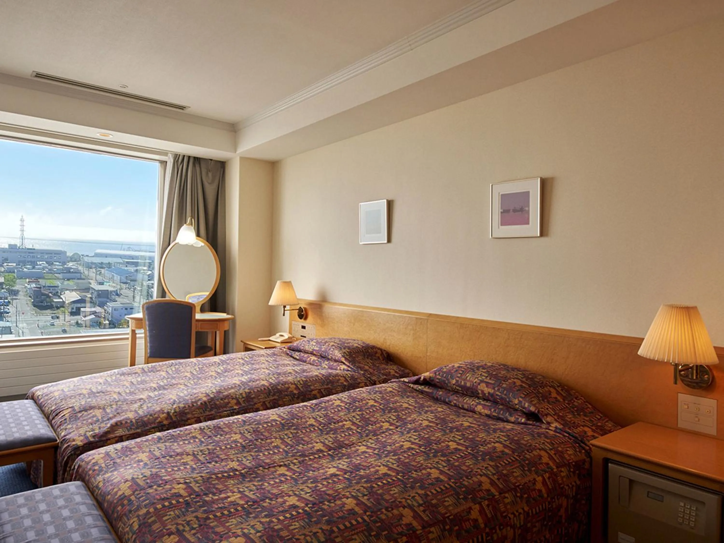 Bedroom, Bed in Kushiro Prince Hotel